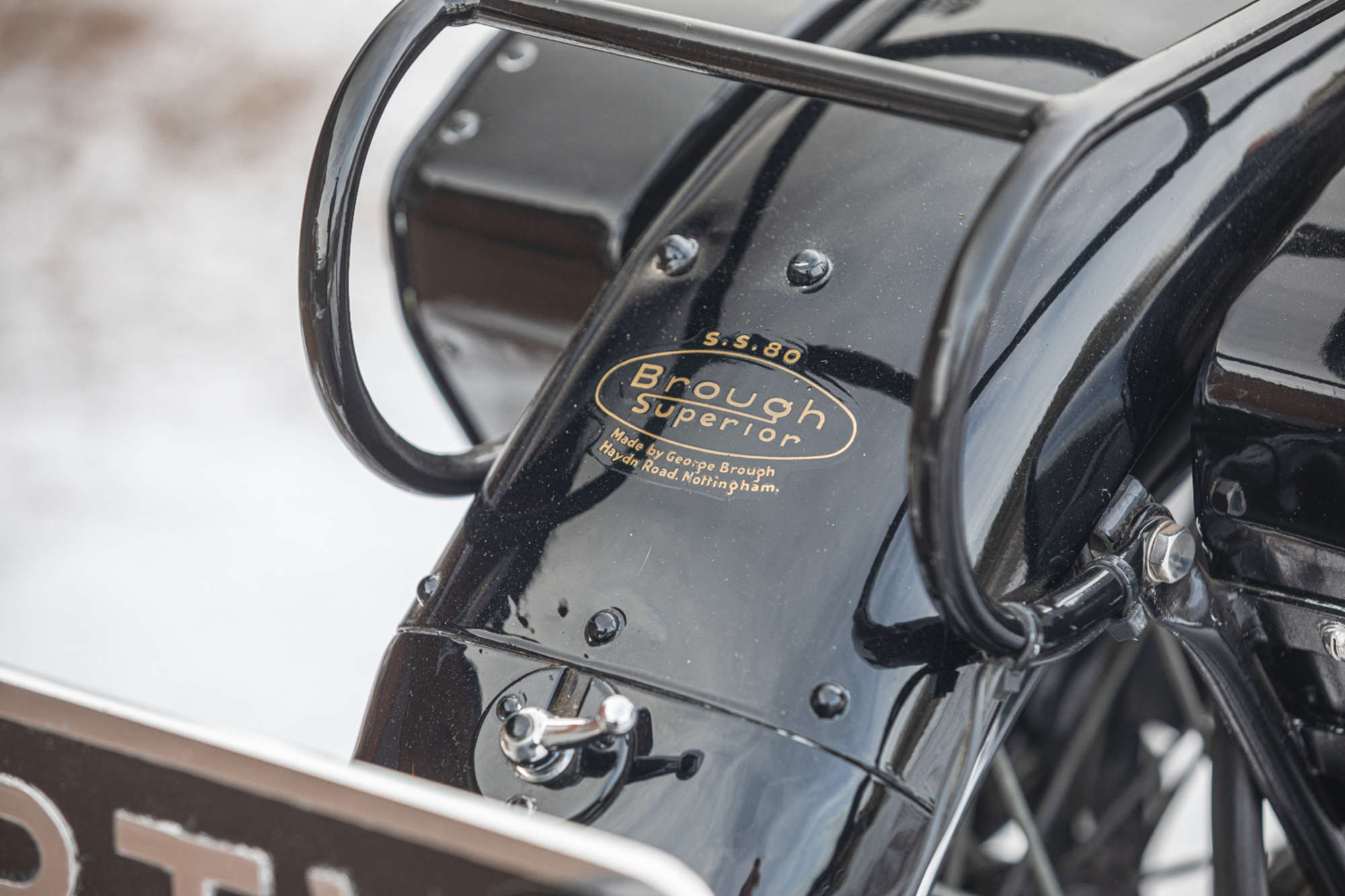 1936 Brough Superior SS80 982cc-Sold