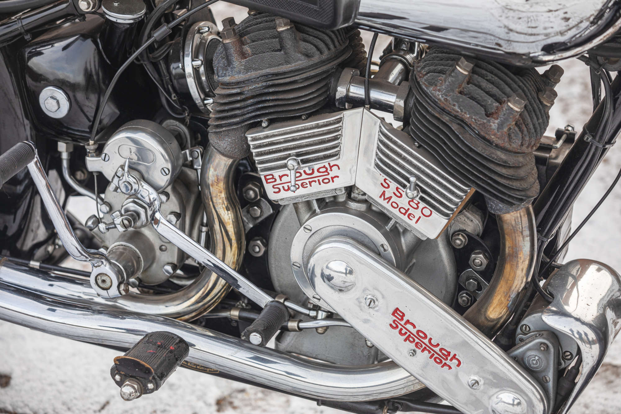 1936 Brough Superior SS80 982cc-Sold