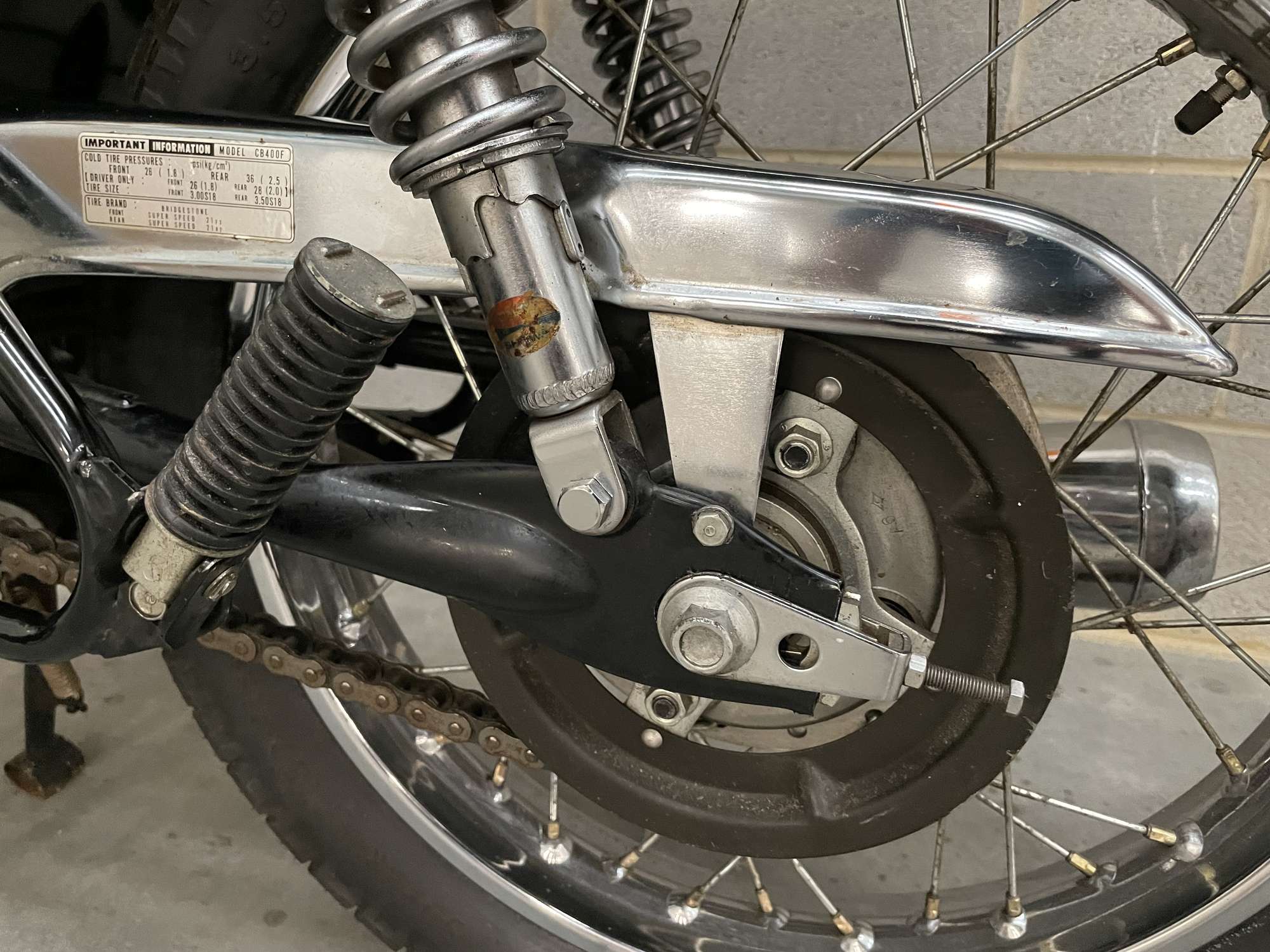 1978 Honda CB400F 400cc-Sold