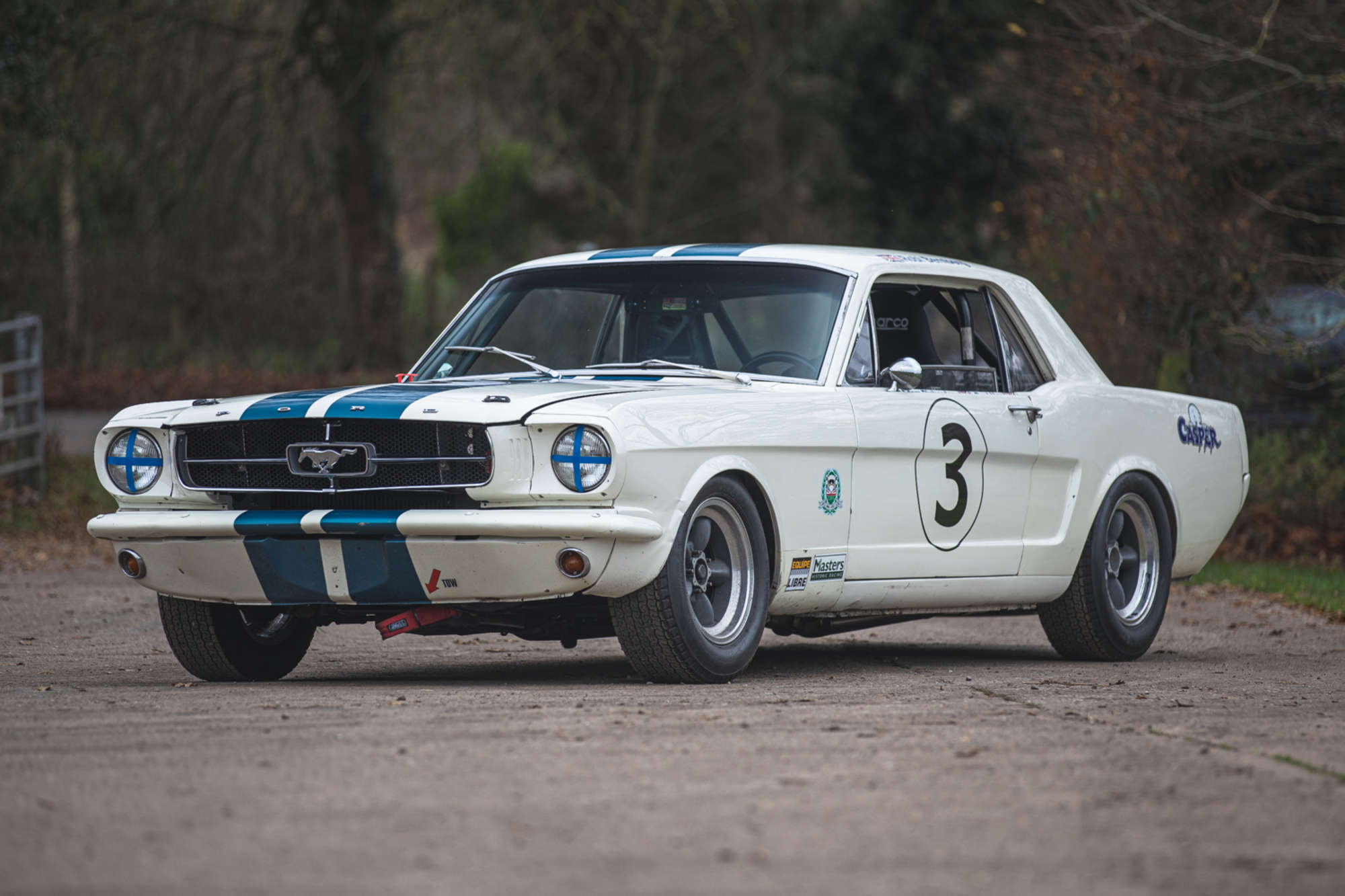 1965 Ford Mustang Coupé Race Car-Auction Lot
