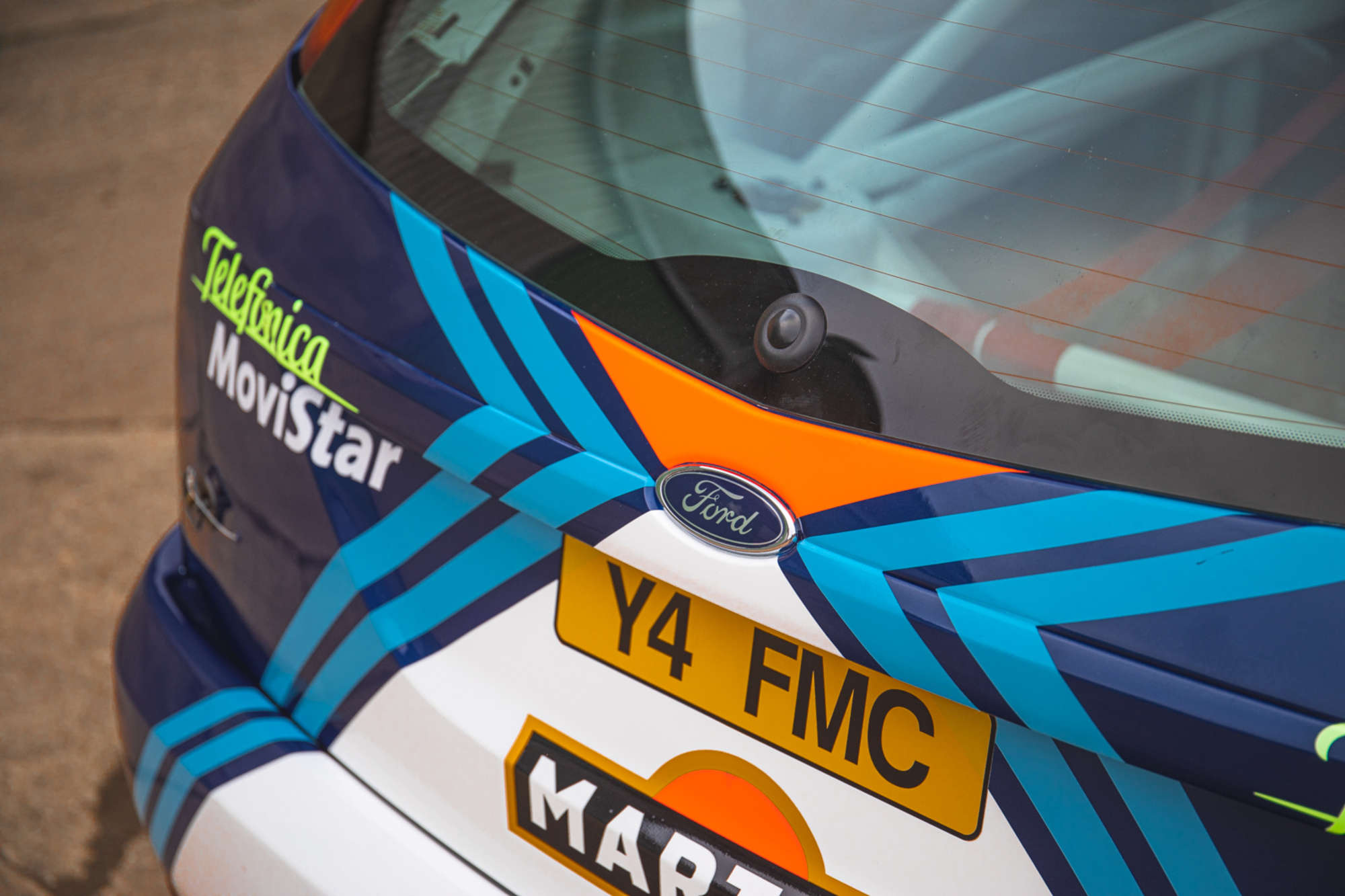 2001 Ford Focus WRC.  Ex-Colin McRae-Sold