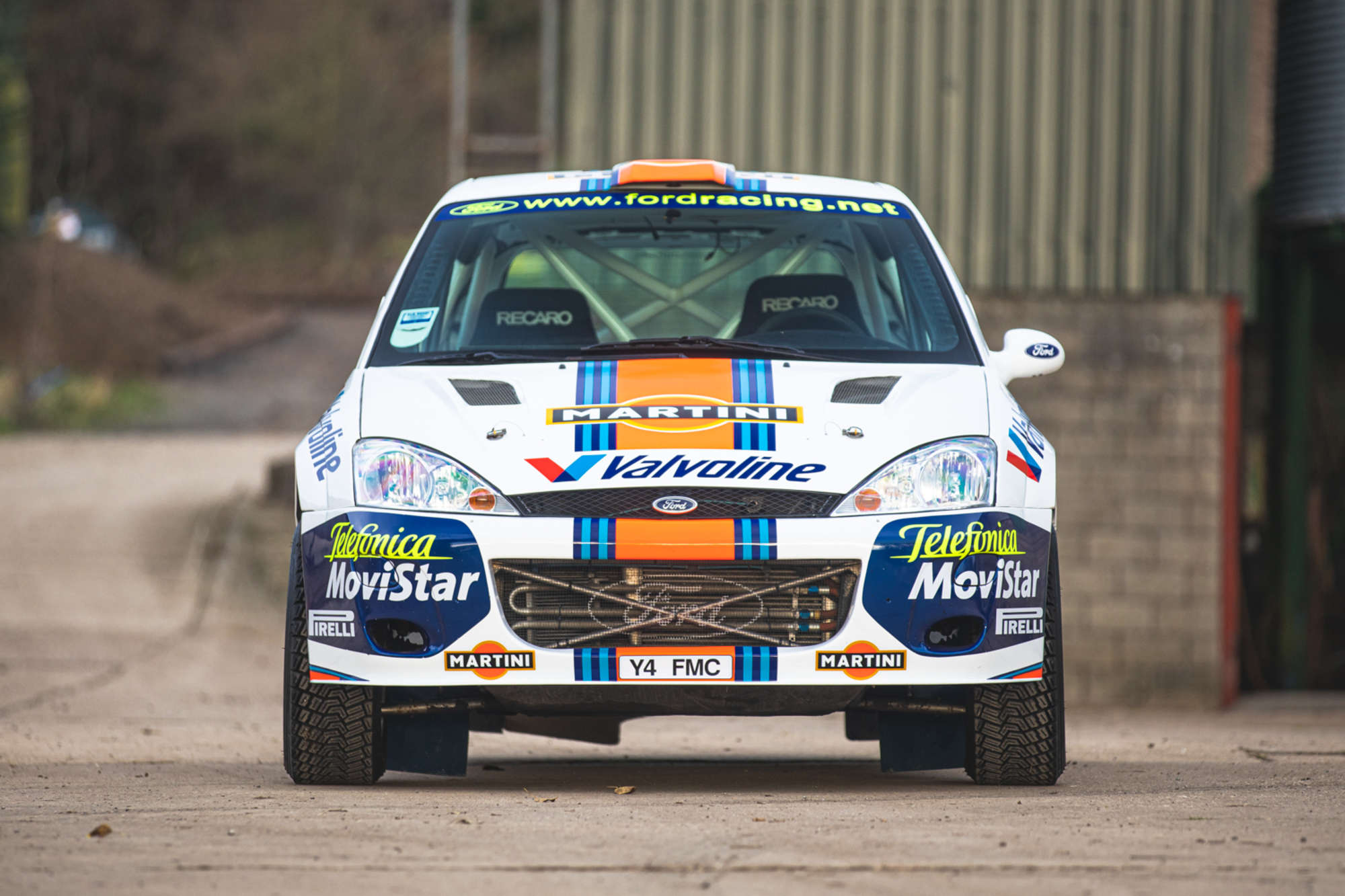 2001 Ford Focus WRC.  Ex-Colin McRae-Sold