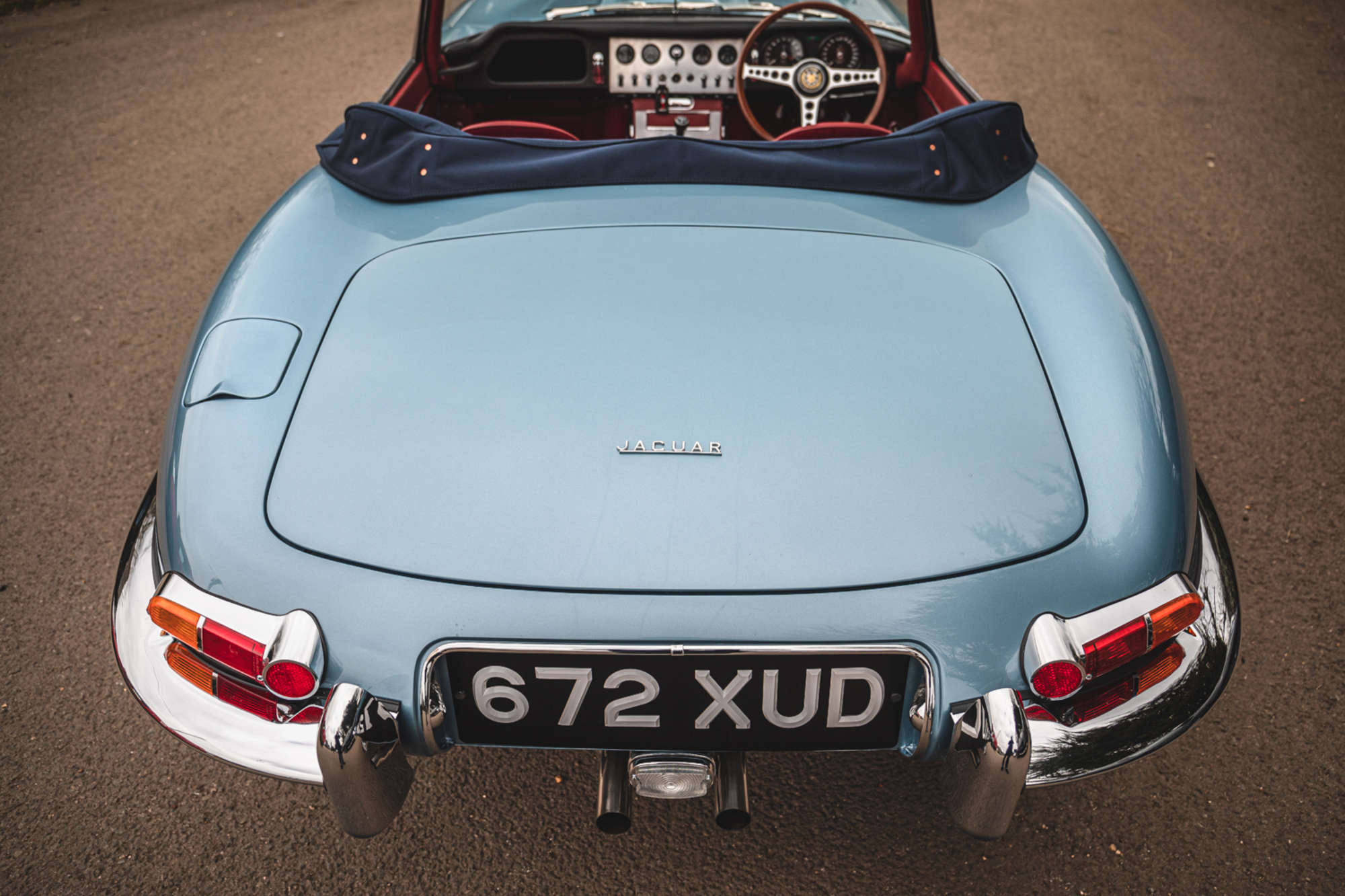 1961 Jaguar E-Type 3.8 Series 1 'Flat Floor' Roadster-Auction Lot