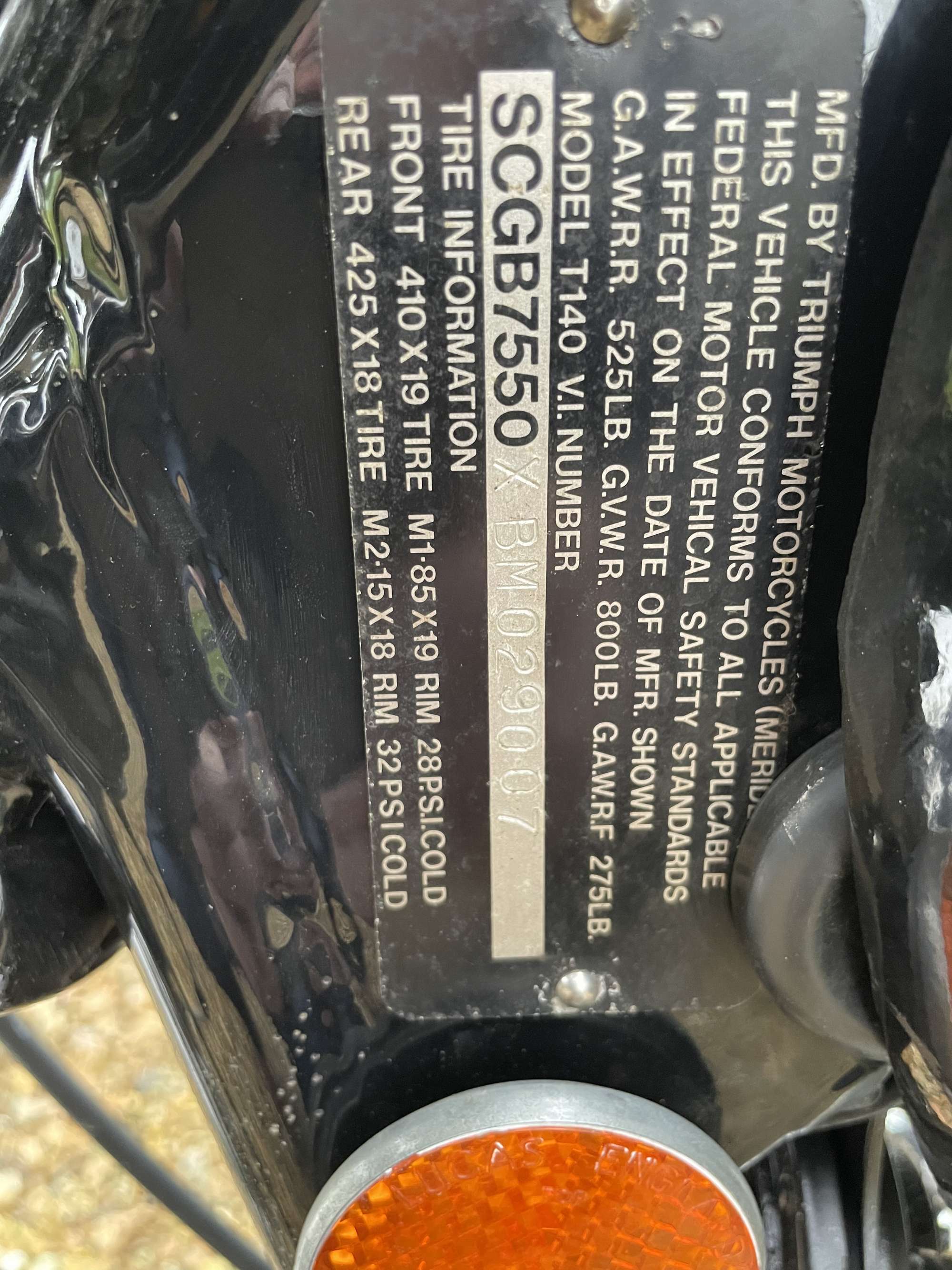 1984 Triumph Bonneville 750 140ES 'Electro'-Sold