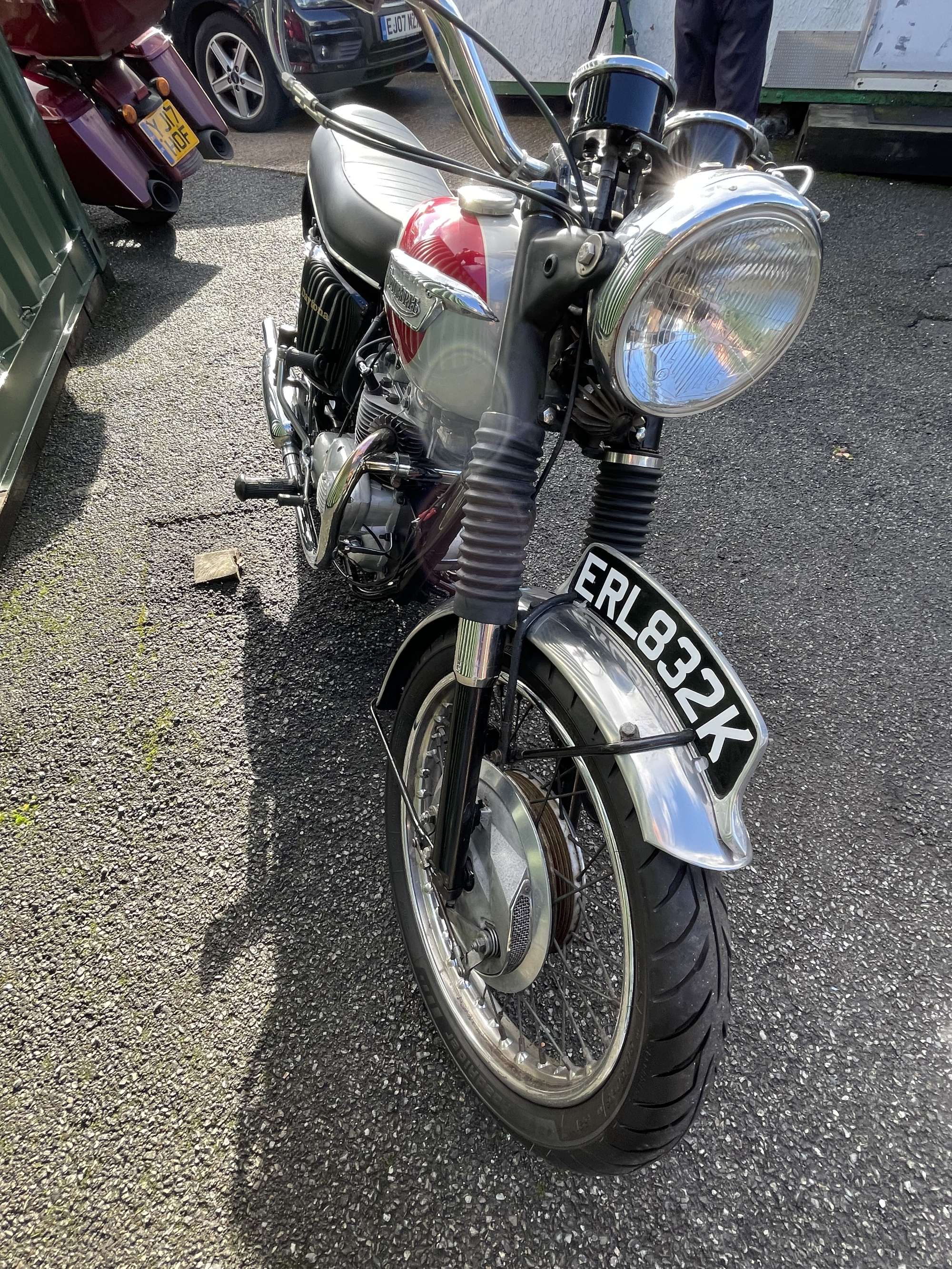 1971 Triumph T100P Mercury 500cc-Sold