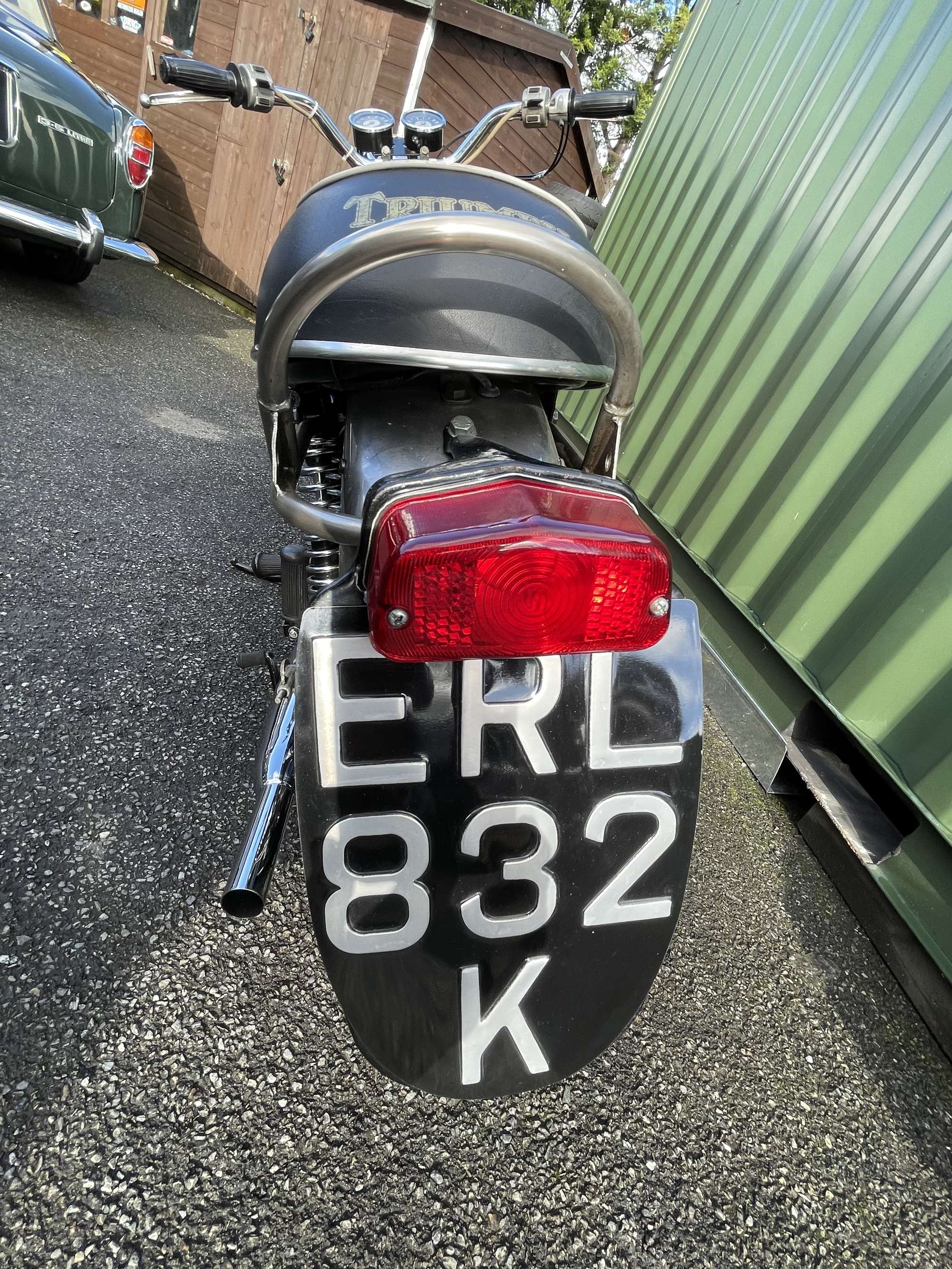 1971 Triumph T100P Mercury 500cc-Sold