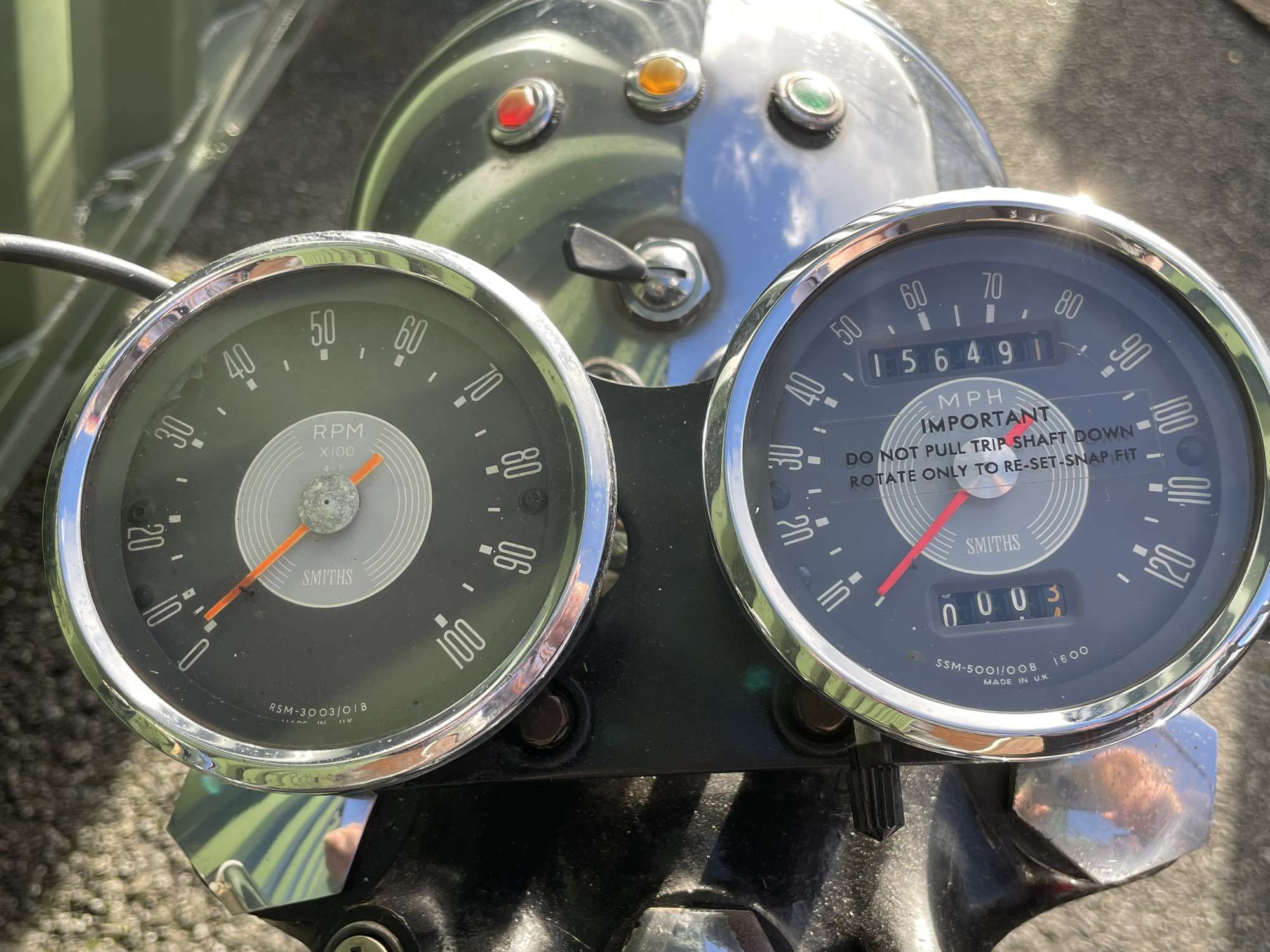 1971 Triumph T100P Mercury 500cc-Sold