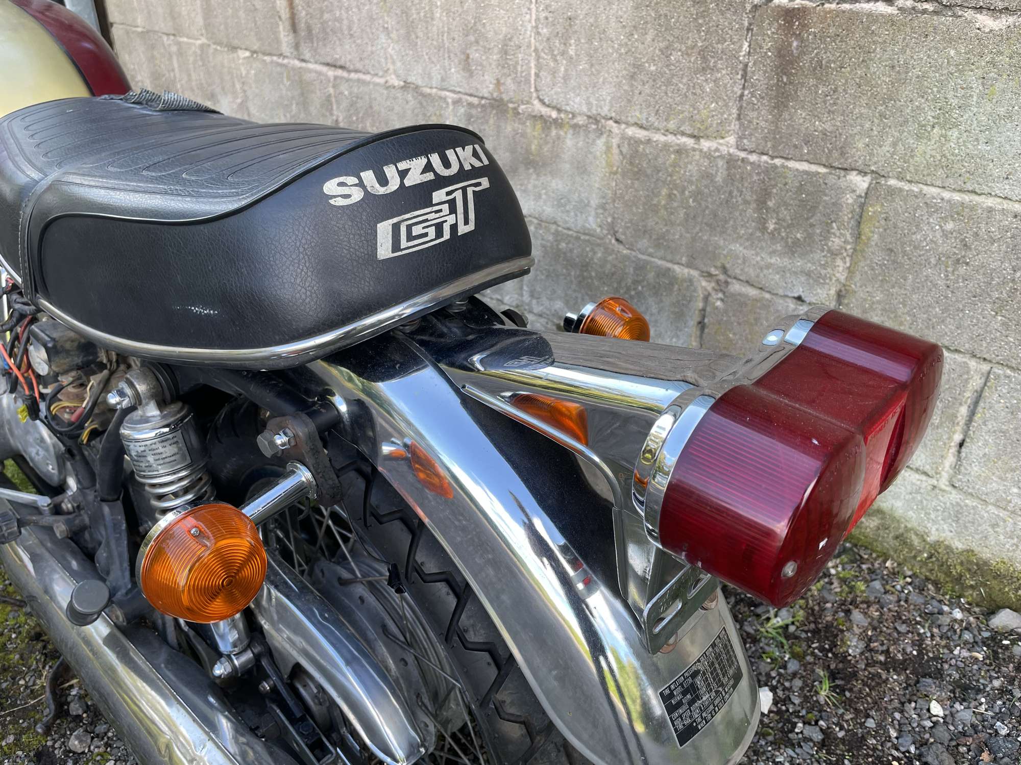 1975 Suzuki GT750M 750cc-Auction Lot
