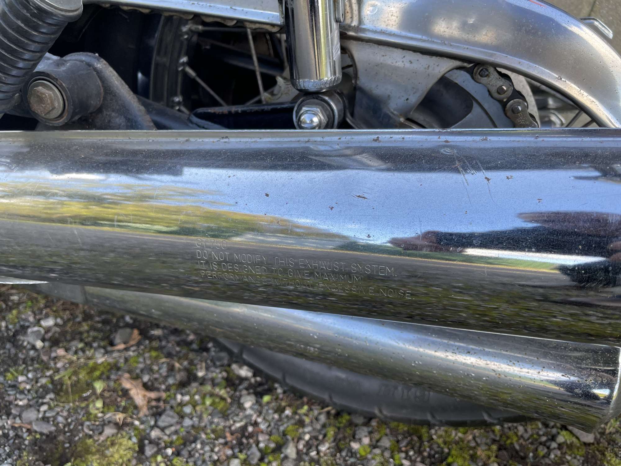 1975 Suzuki GT750M 750cc-Auction Lot