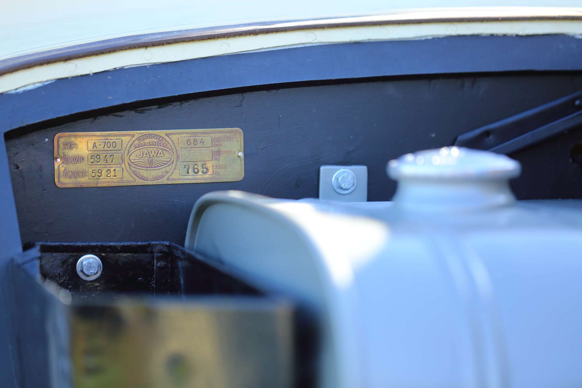 1937 Jawa A-700 Airline Coupé-Sold