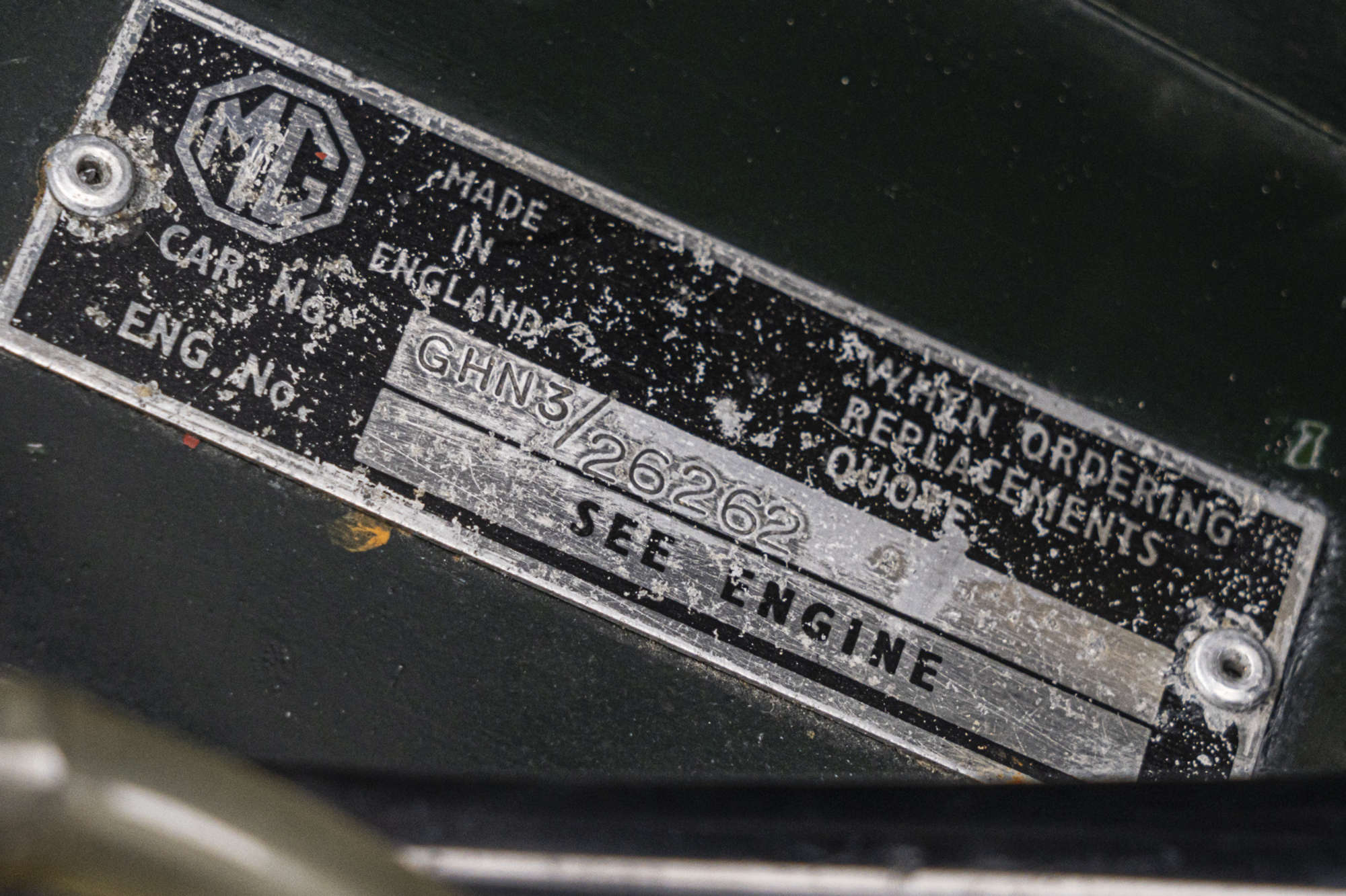 1964 MGB Roadster FIA /HTP-Sold