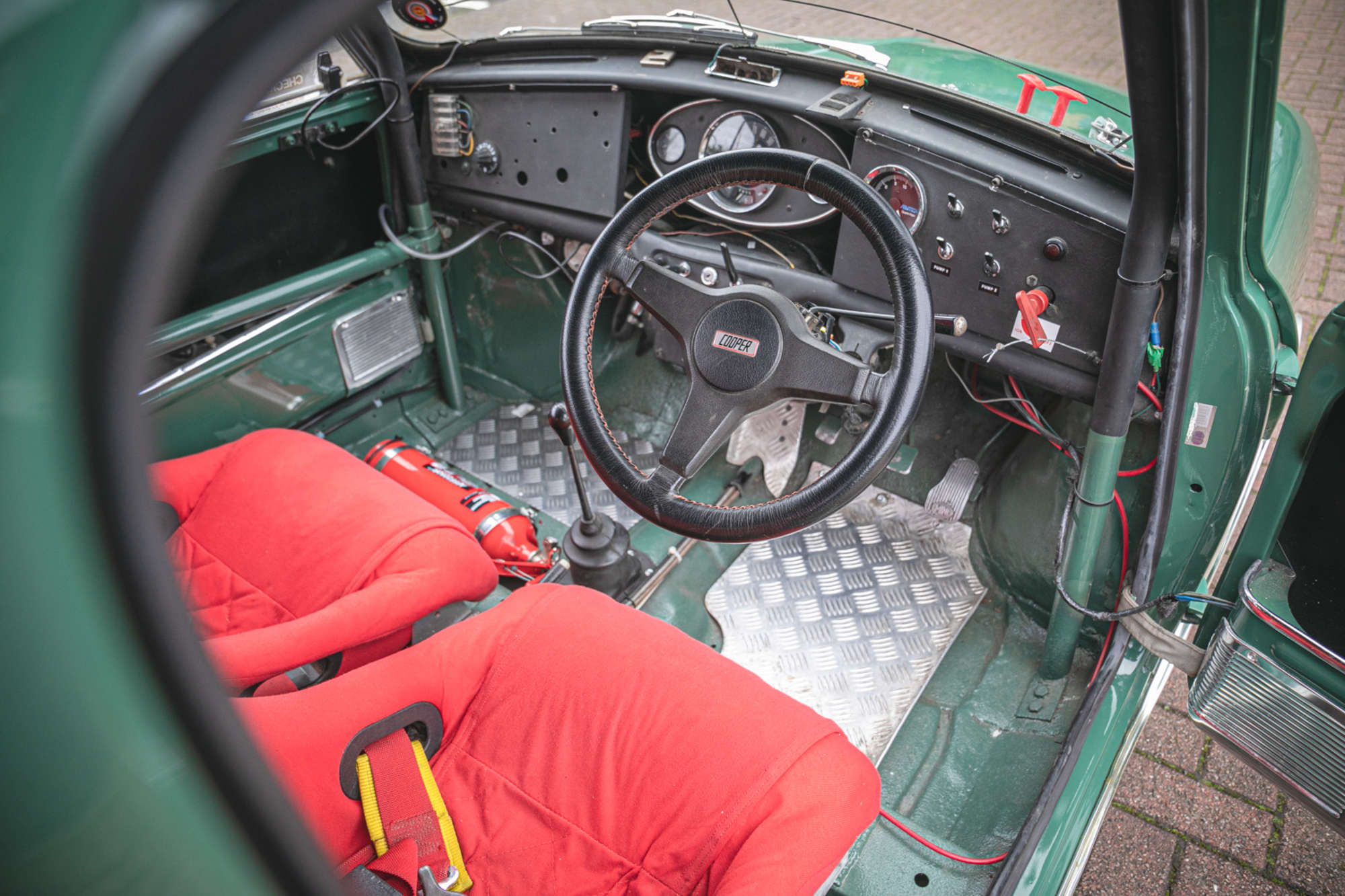 1965 Austin Mini Cooper 1275S Competition Car -Sold