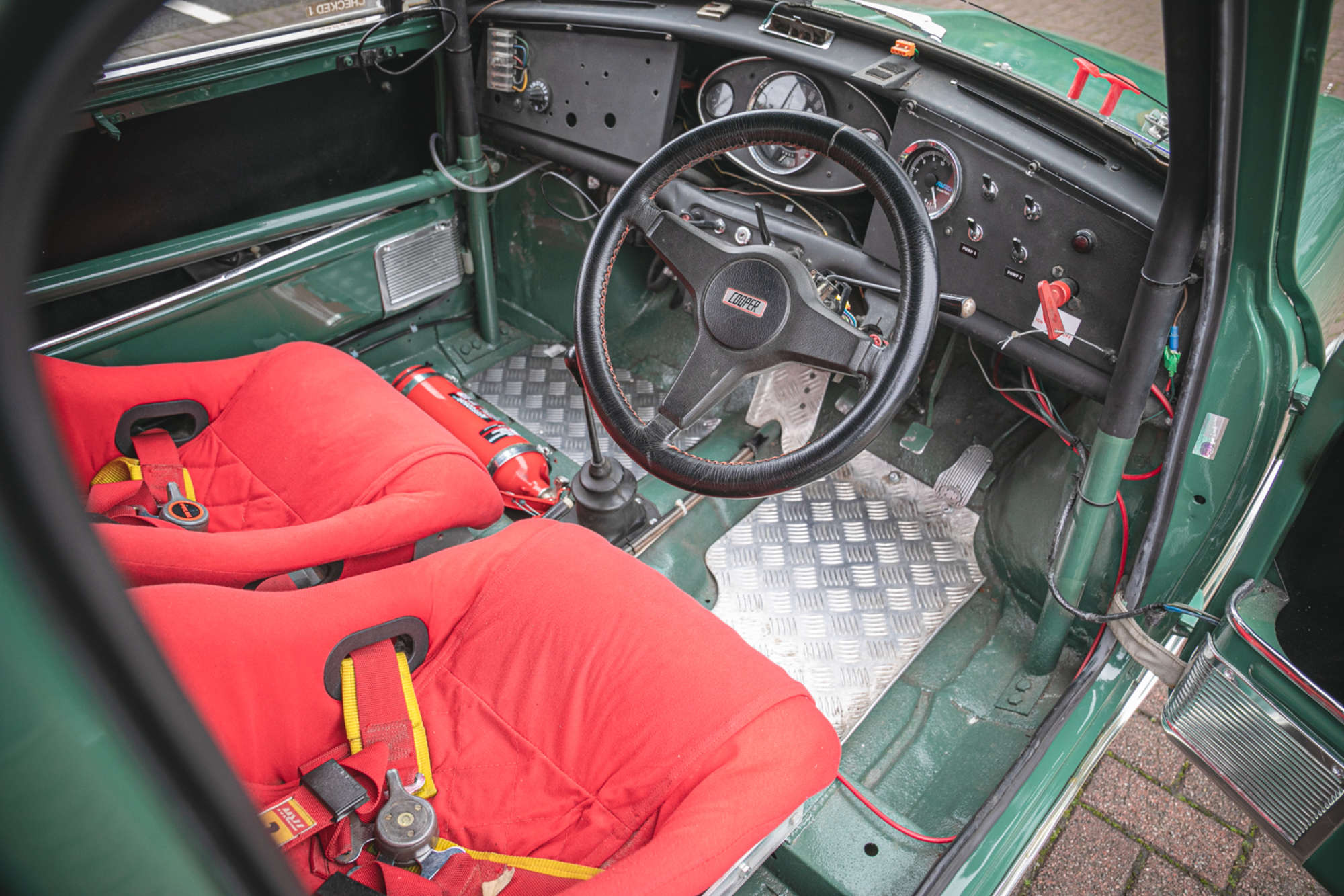 1965 Austin Mini Cooper 1275S Competition Car -Sold