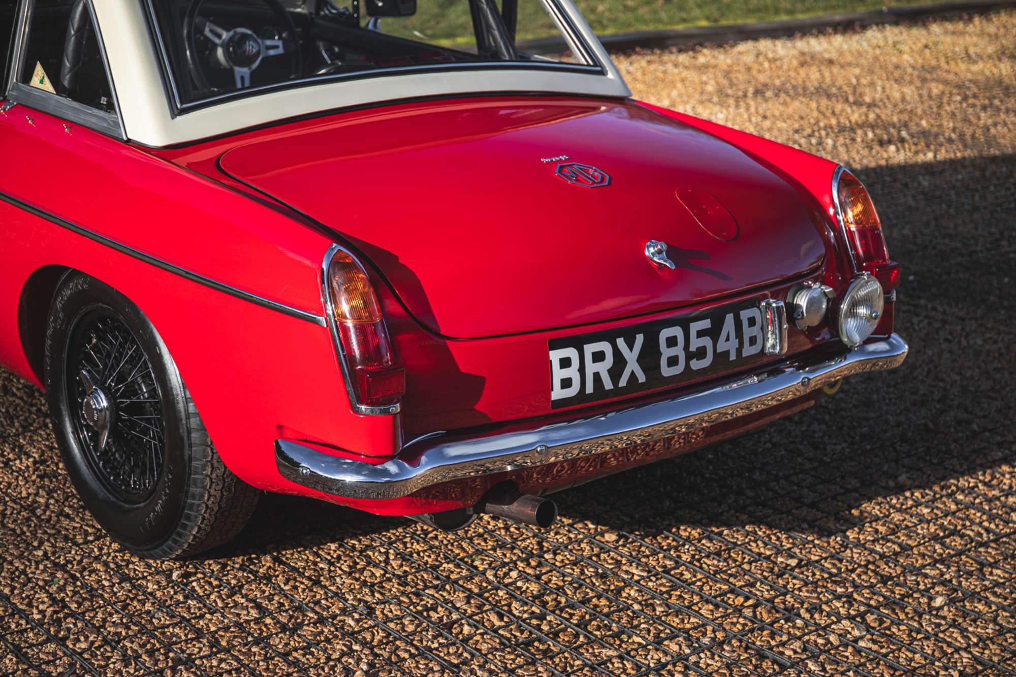 1964 MGB Roadster Ex-Works BRX 854B-Auction Lot