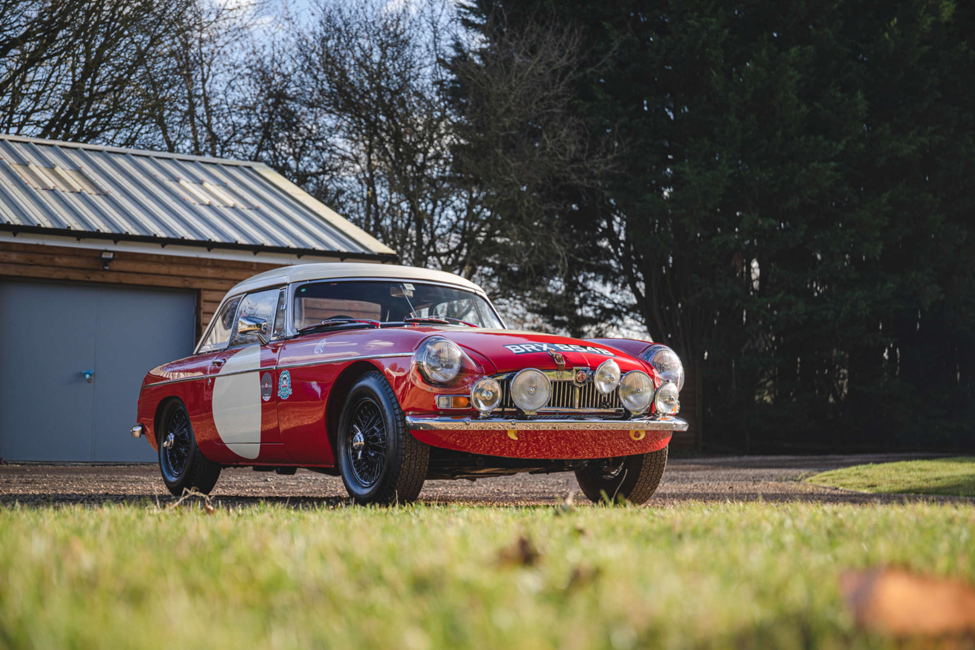 1964 MGB Roadster Ex-Works BRX 854B-Auction Lot