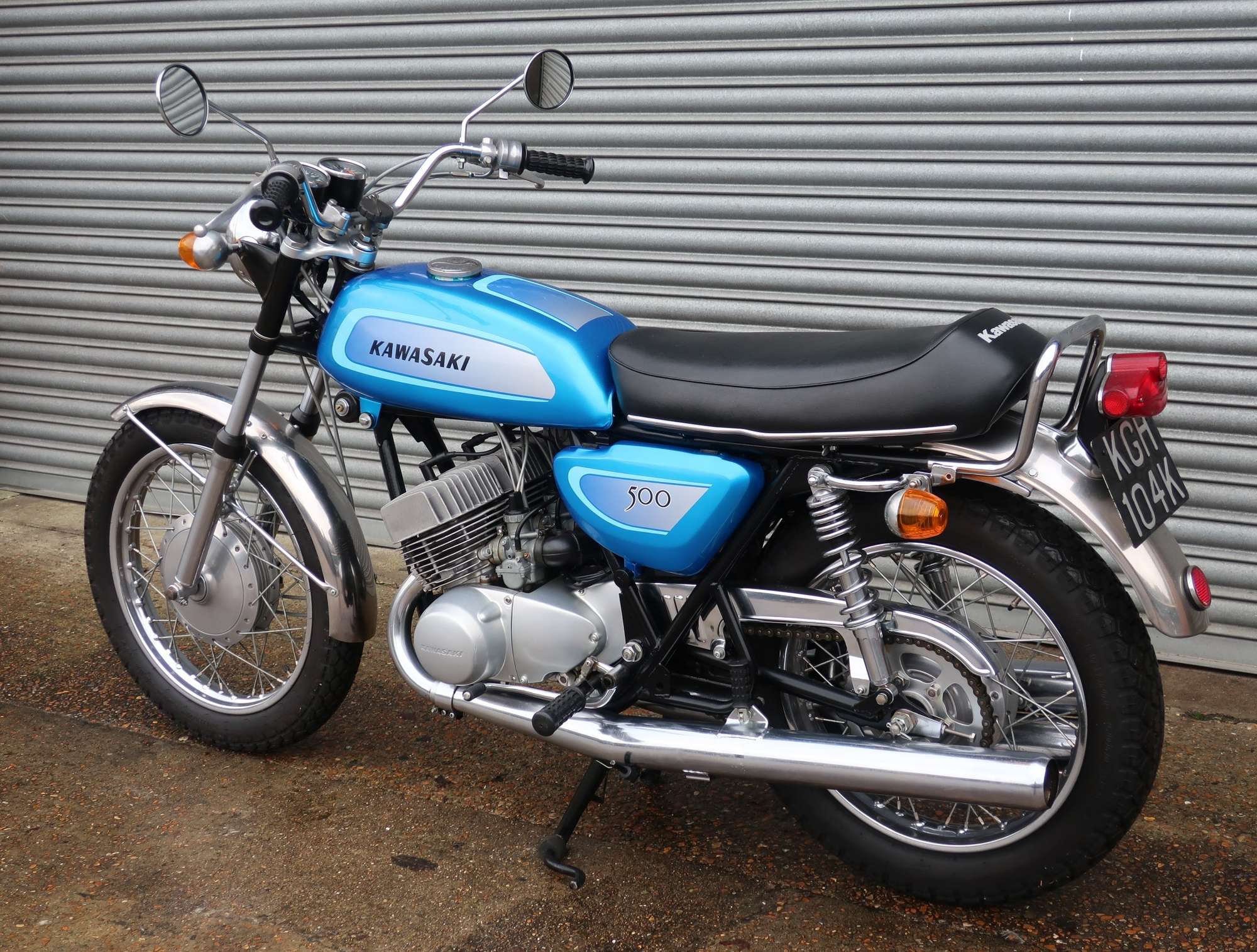 1971 Kawasaki H1A Mach III 500cc-Auction Lot