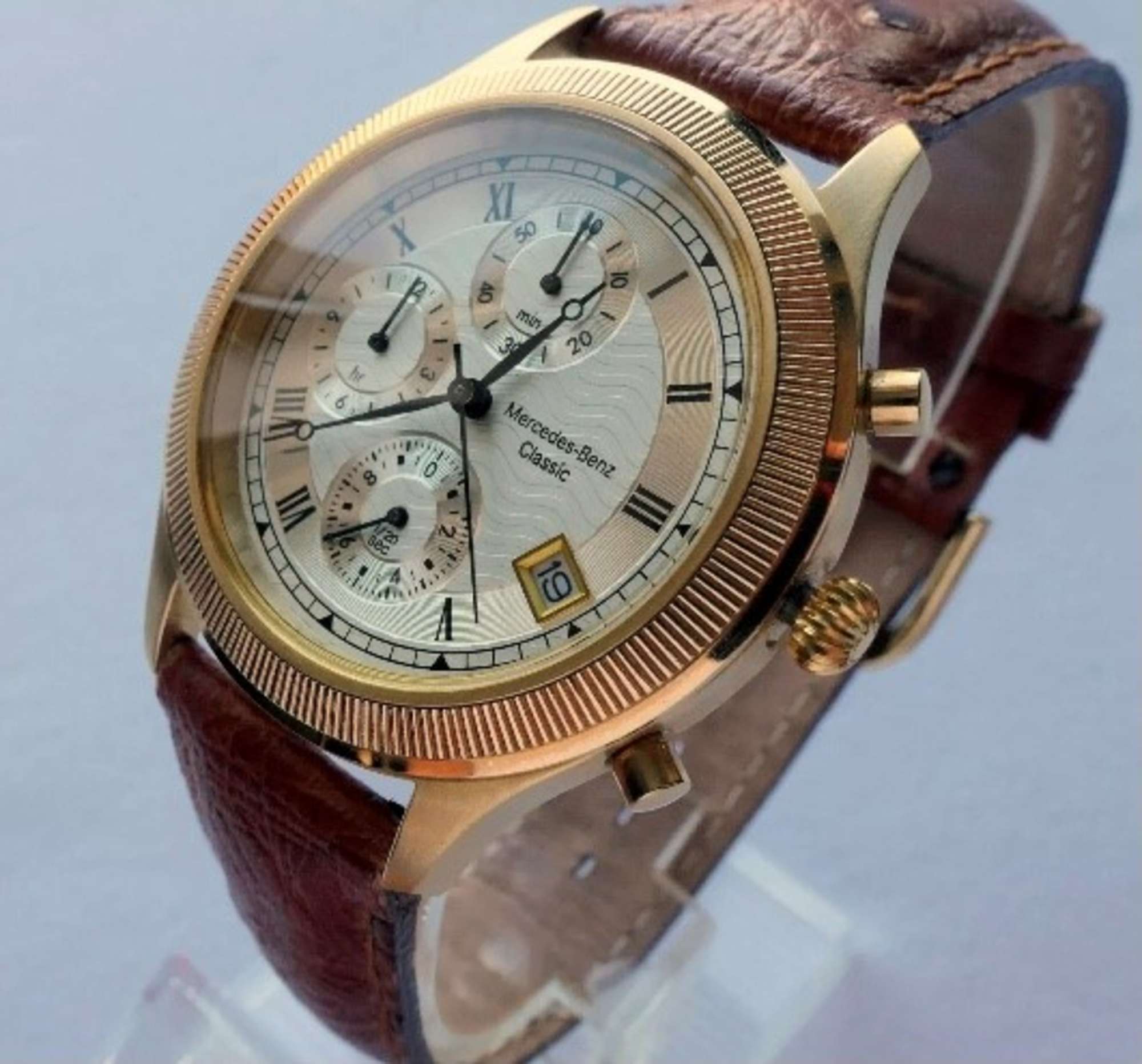 A Mercedes-Benz Classic Retro Gentleman's Sports Watch-Sold