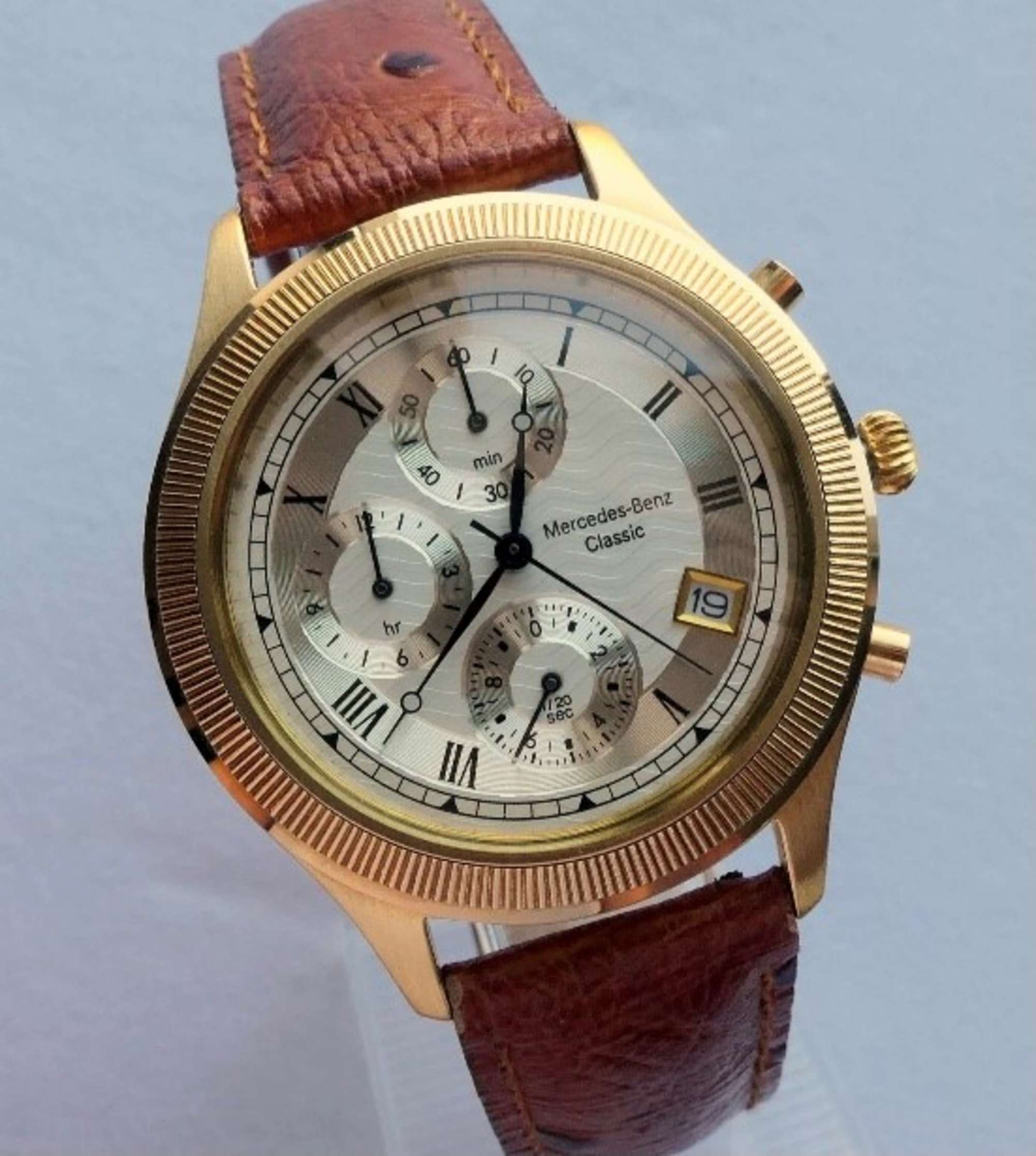 A Mercedes-Benz Classic Retro Gentleman's Sports Watch-Sold