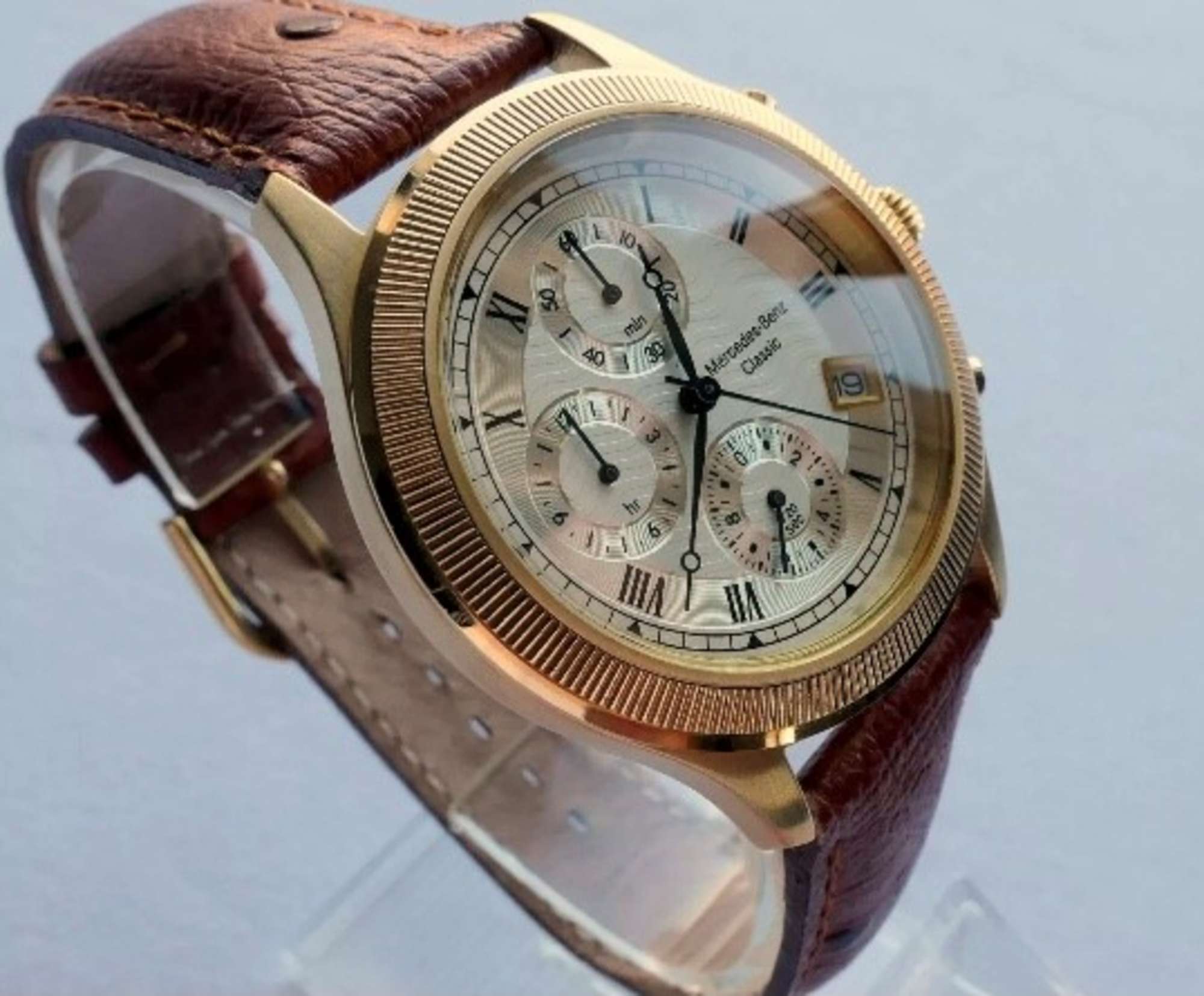 A Mercedes-Benz Classic Retro Gentleman's Sports Watch-Sold