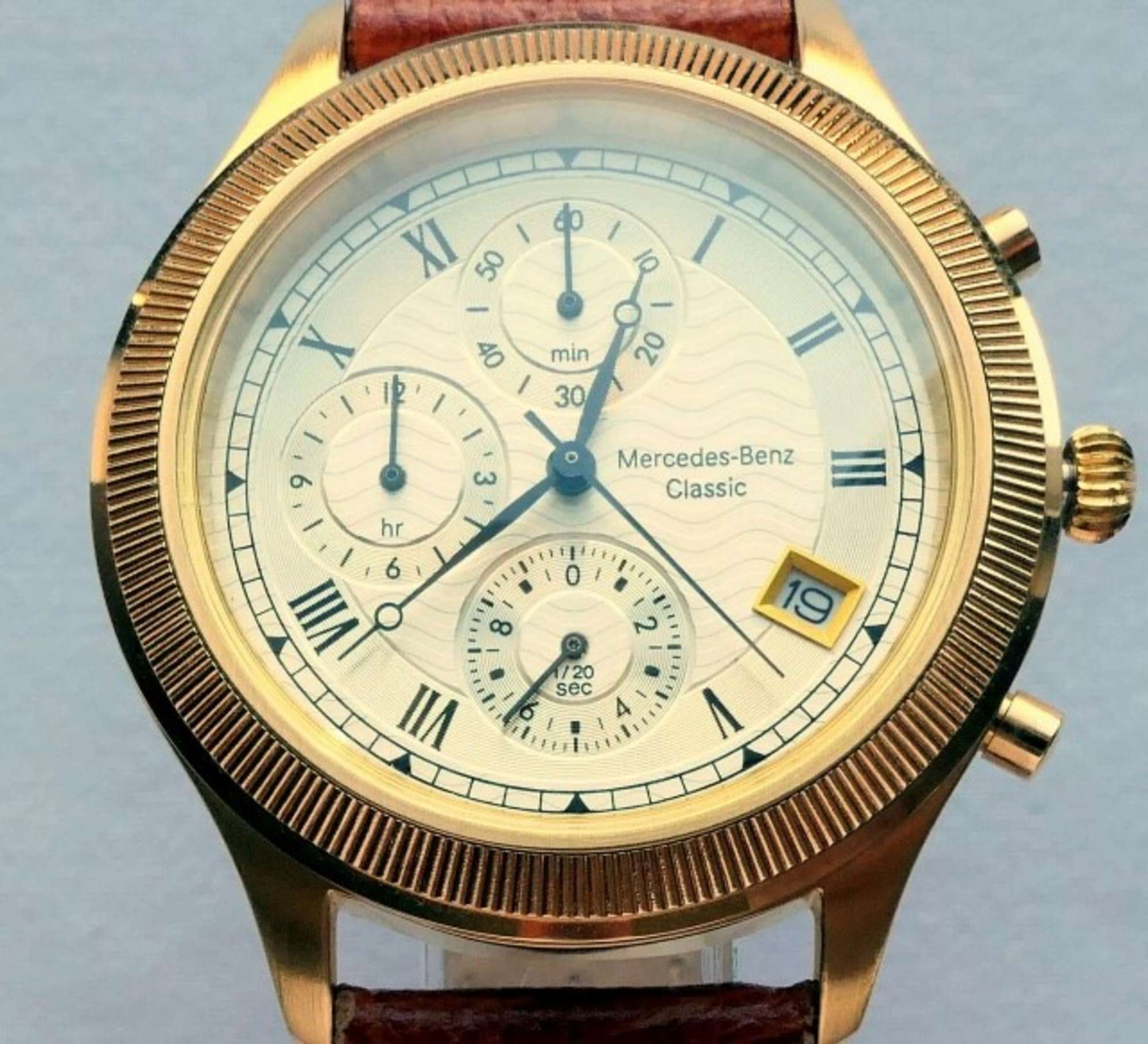 A Mercedes-Benz Classic Retro Gentleman's Sports Watch-Sold