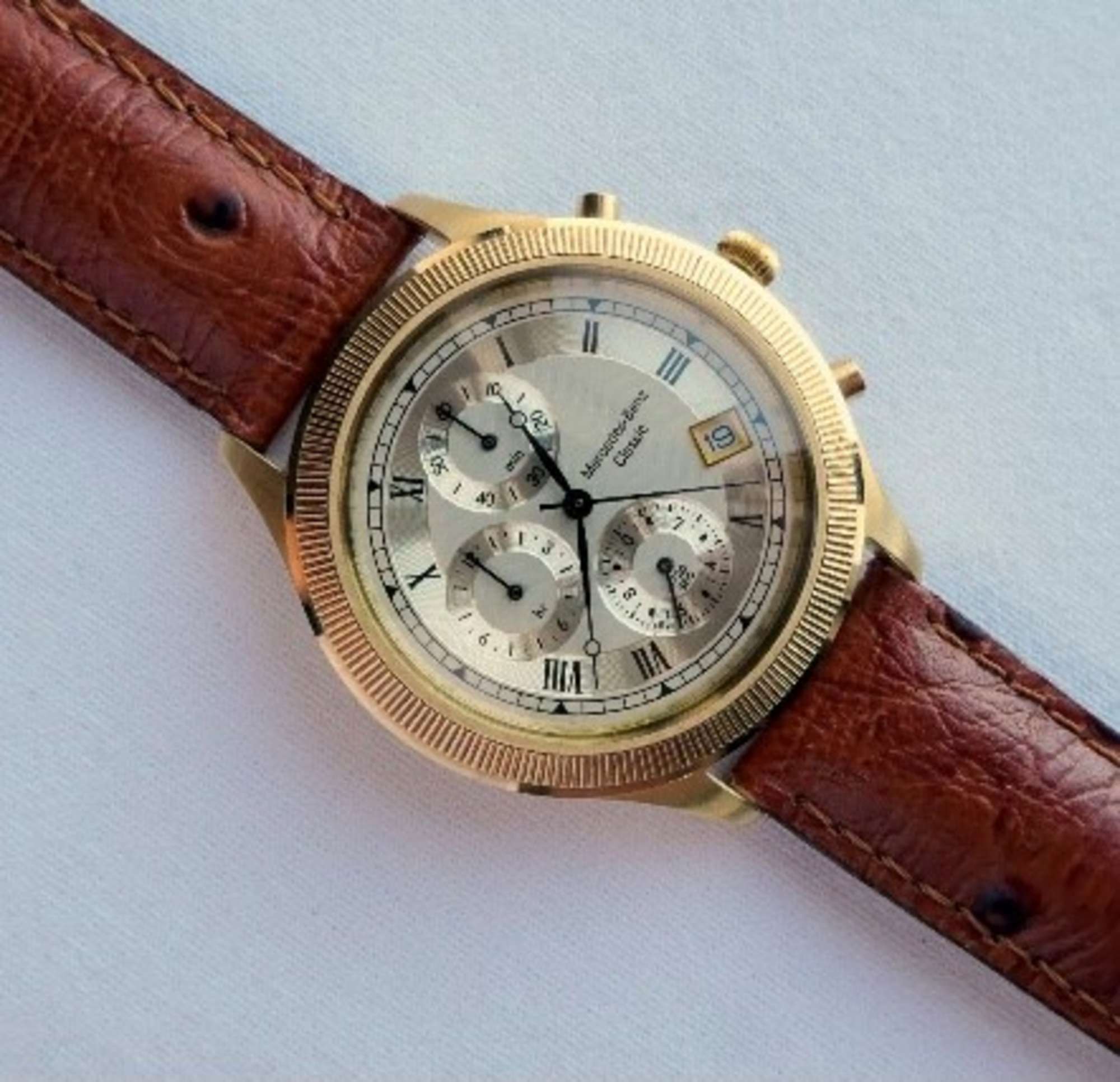 A Mercedes-Benz Classic Retro Gentleman's Sports Watch-Sold