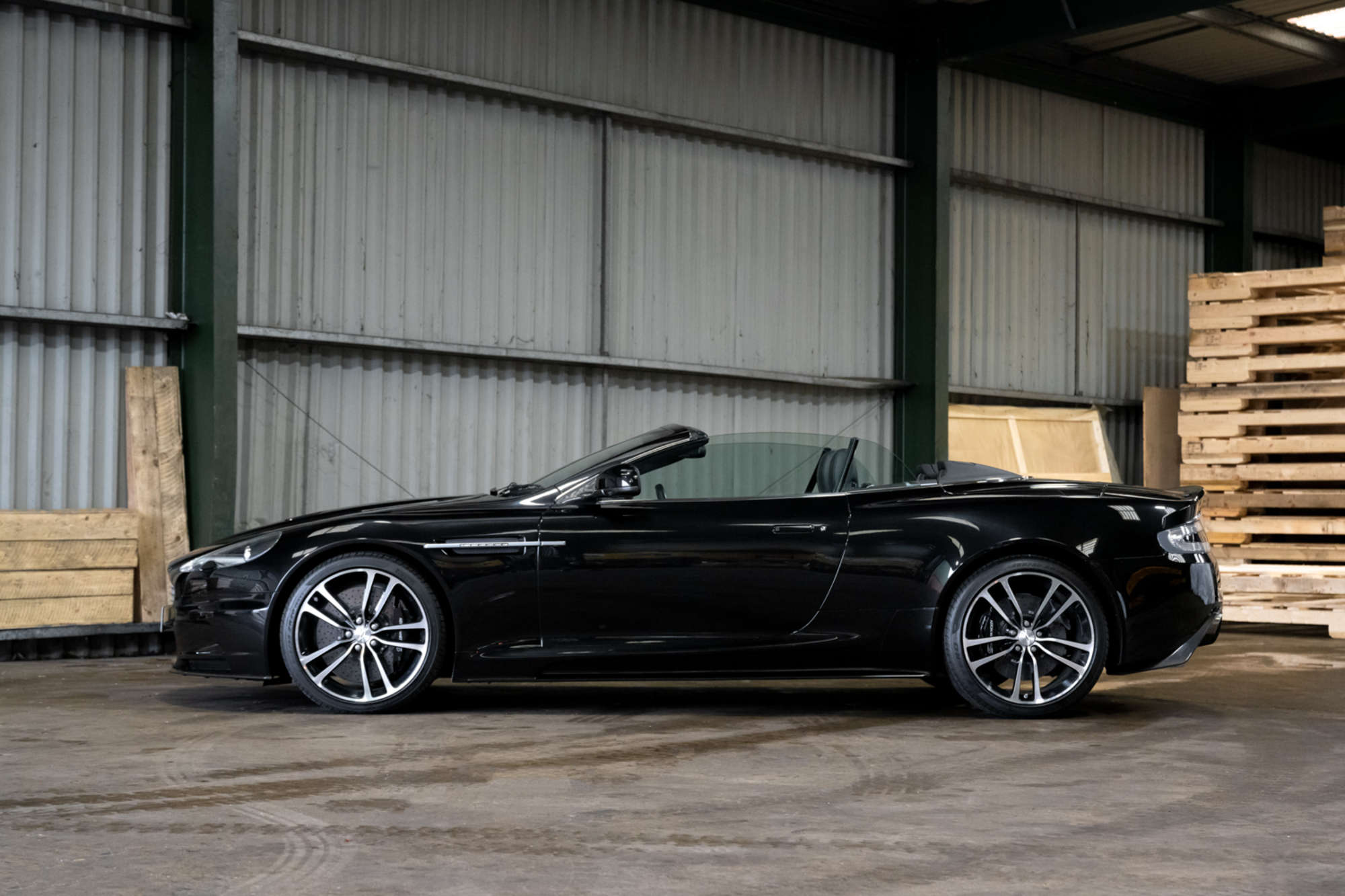 2011 Aston Martin DBS Volante 'Carbon Black Edition'-Auction Lot