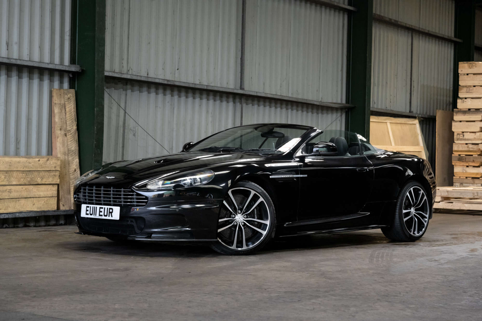 2011 Aston Martin DBS Volante 'Carbon Black Edition'-Auction Lot
