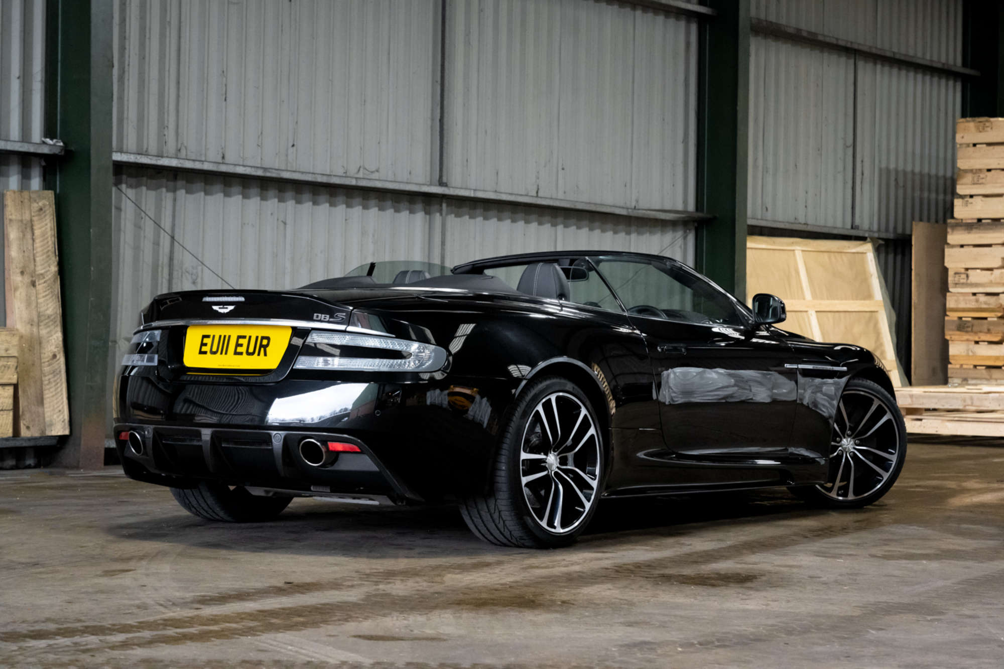 2011 Aston Martin DBS Volante 'Carbon Black Edition'-Auction Lot