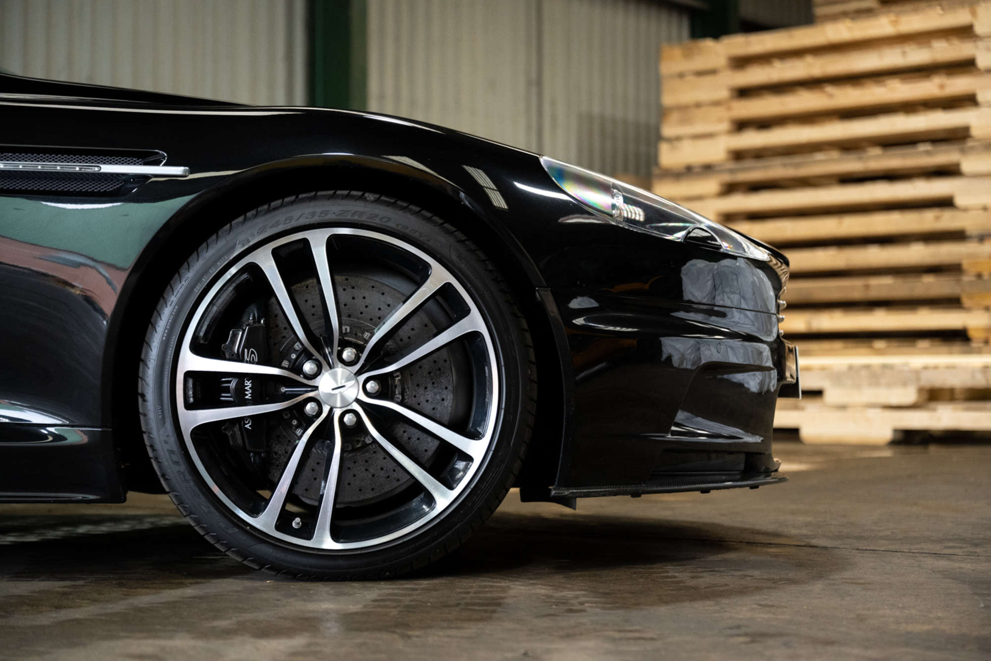 2011 Aston Martin DBS Volante 'Carbon Black Edition'-Auction Lot