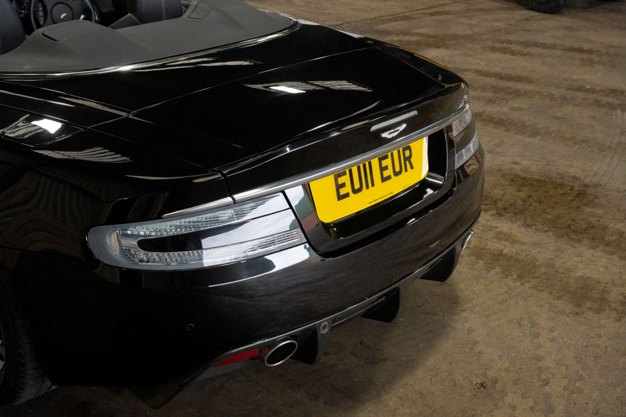 2011 Aston Martin DBS Volante 'Carbon Black Edition'-Auction Lot