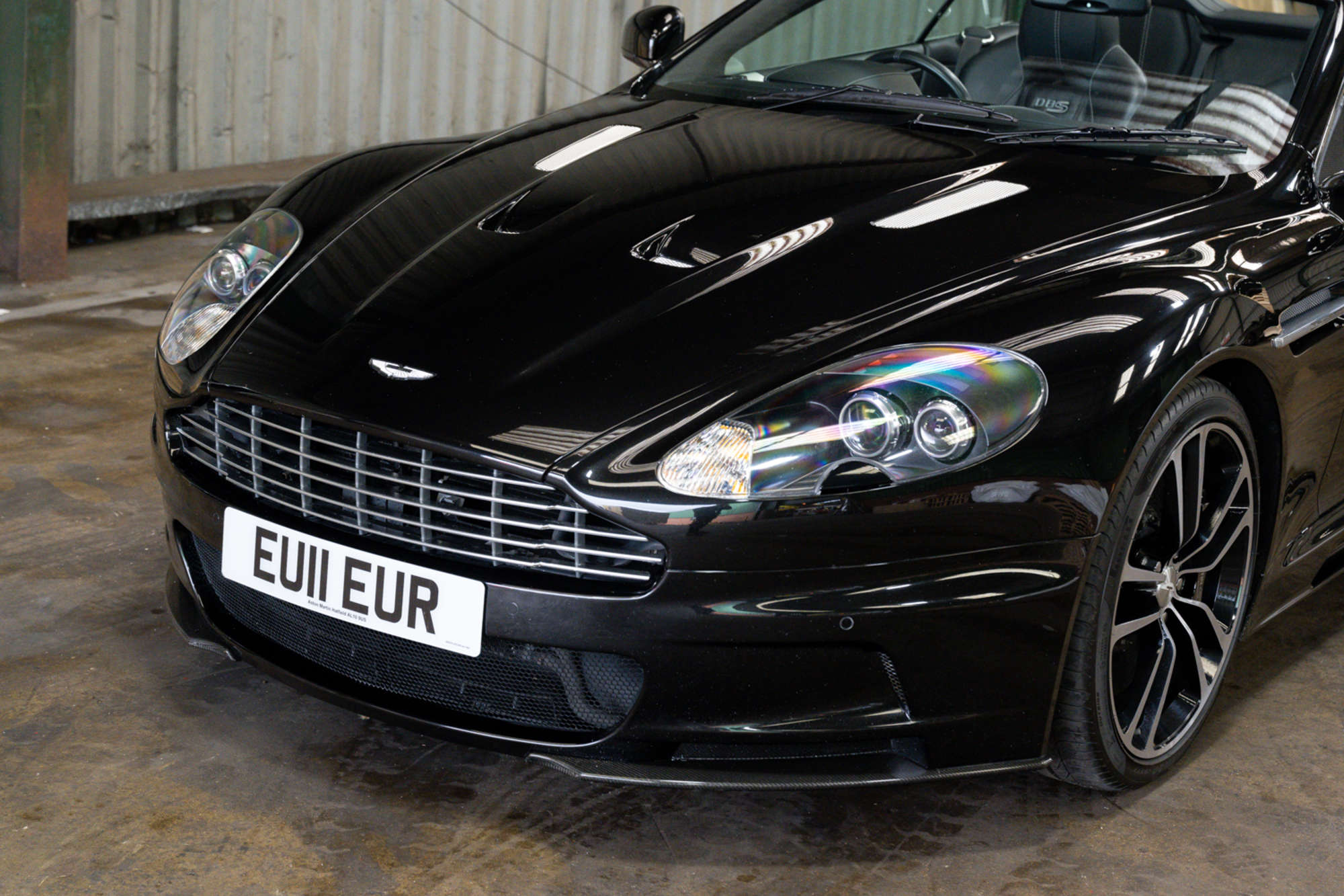 2011 Aston Martin DBS Volante 'Carbon Black Edition'-Auction Lot