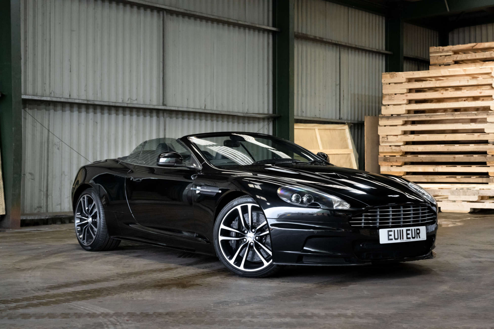 2011 Aston Martin DBS Volante 'Carbon Black Edition'-Auction Lot