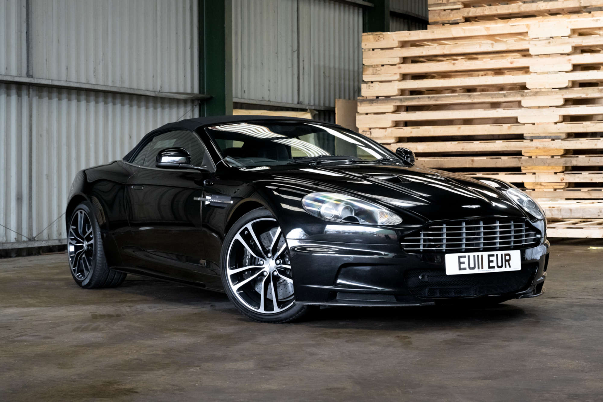 2011 Aston Martin DBS Volante 'Carbon Black Edition'-Auction Lot