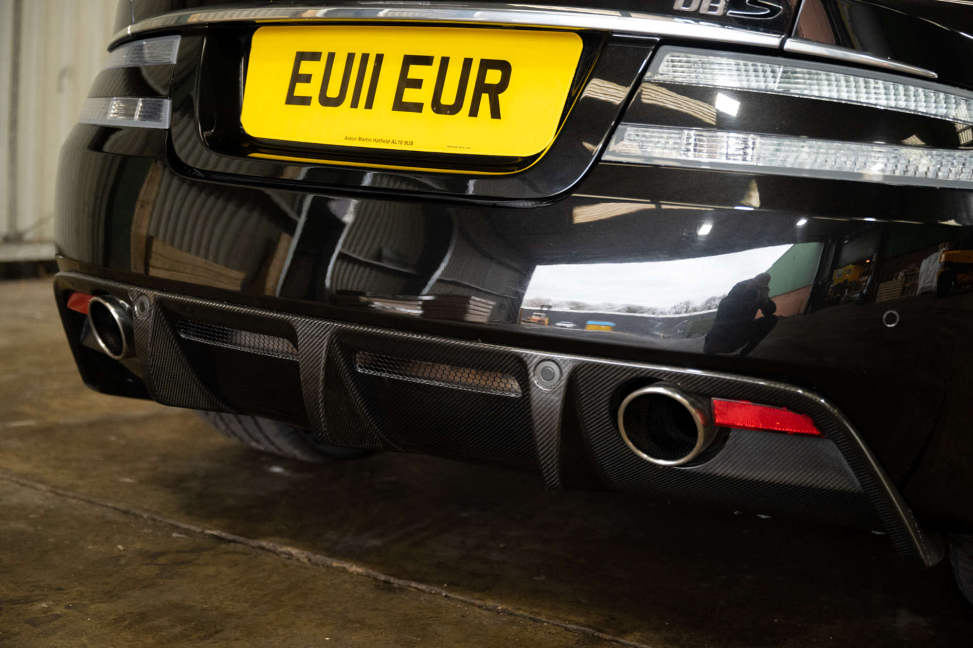 2011 Aston Martin DBS Volante 'Carbon Black Edition'-Auction Lot