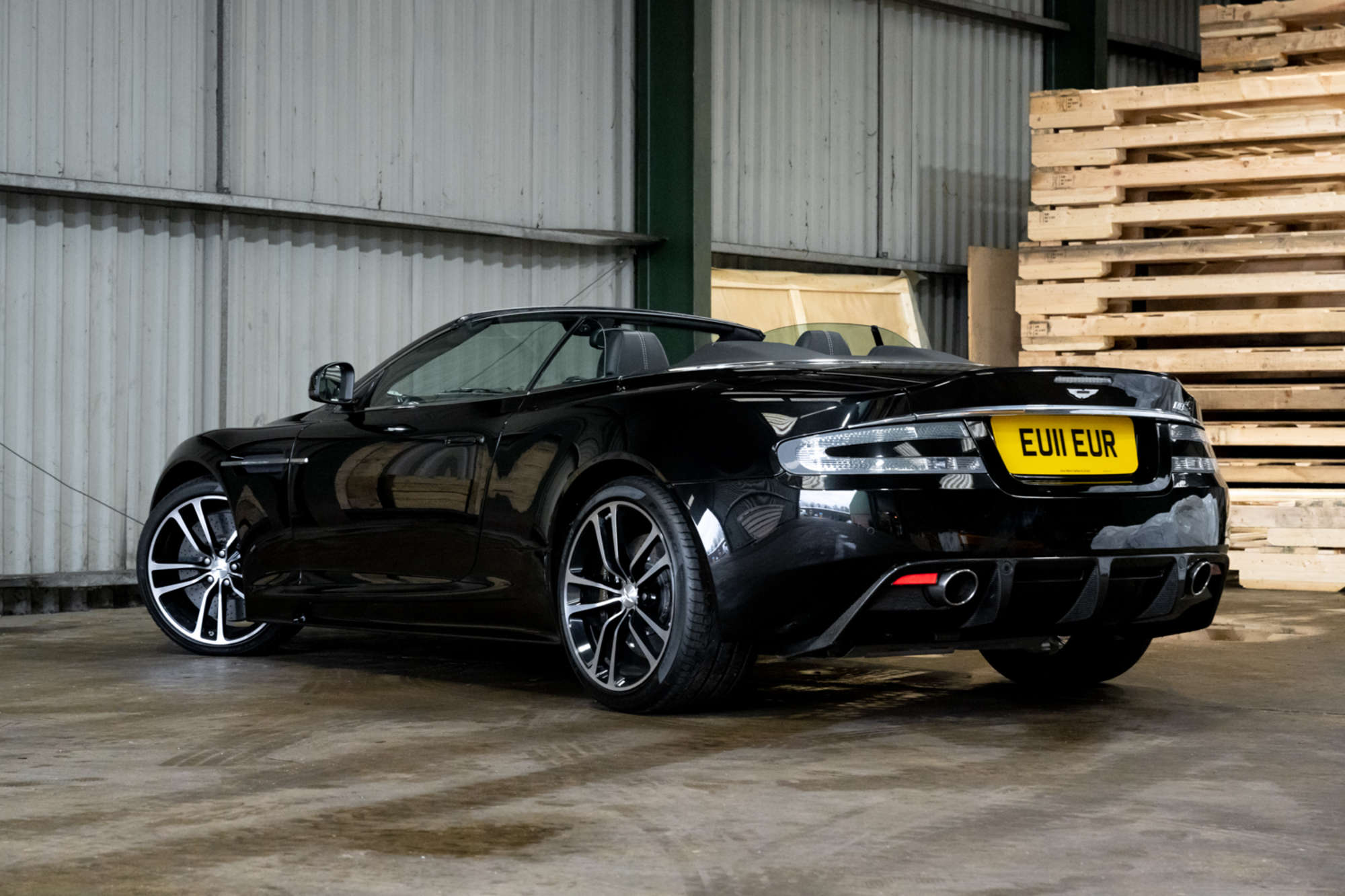 2011 Aston Martin DBS Volante 'Carbon Black Edition'-Auction Lot