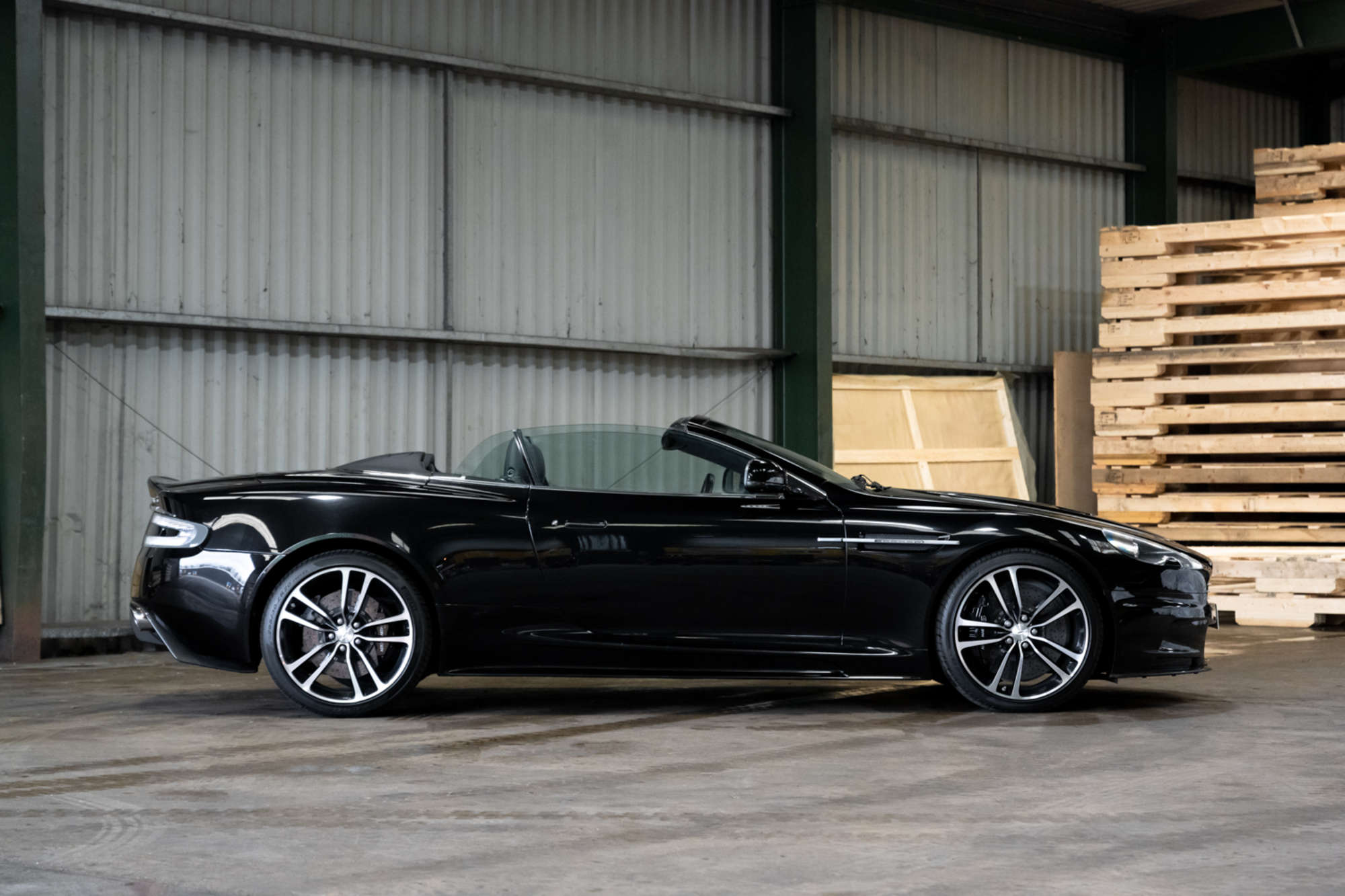 2011 Aston Martin DBS Volante 'Carbon Black Edition'-Auction Lot