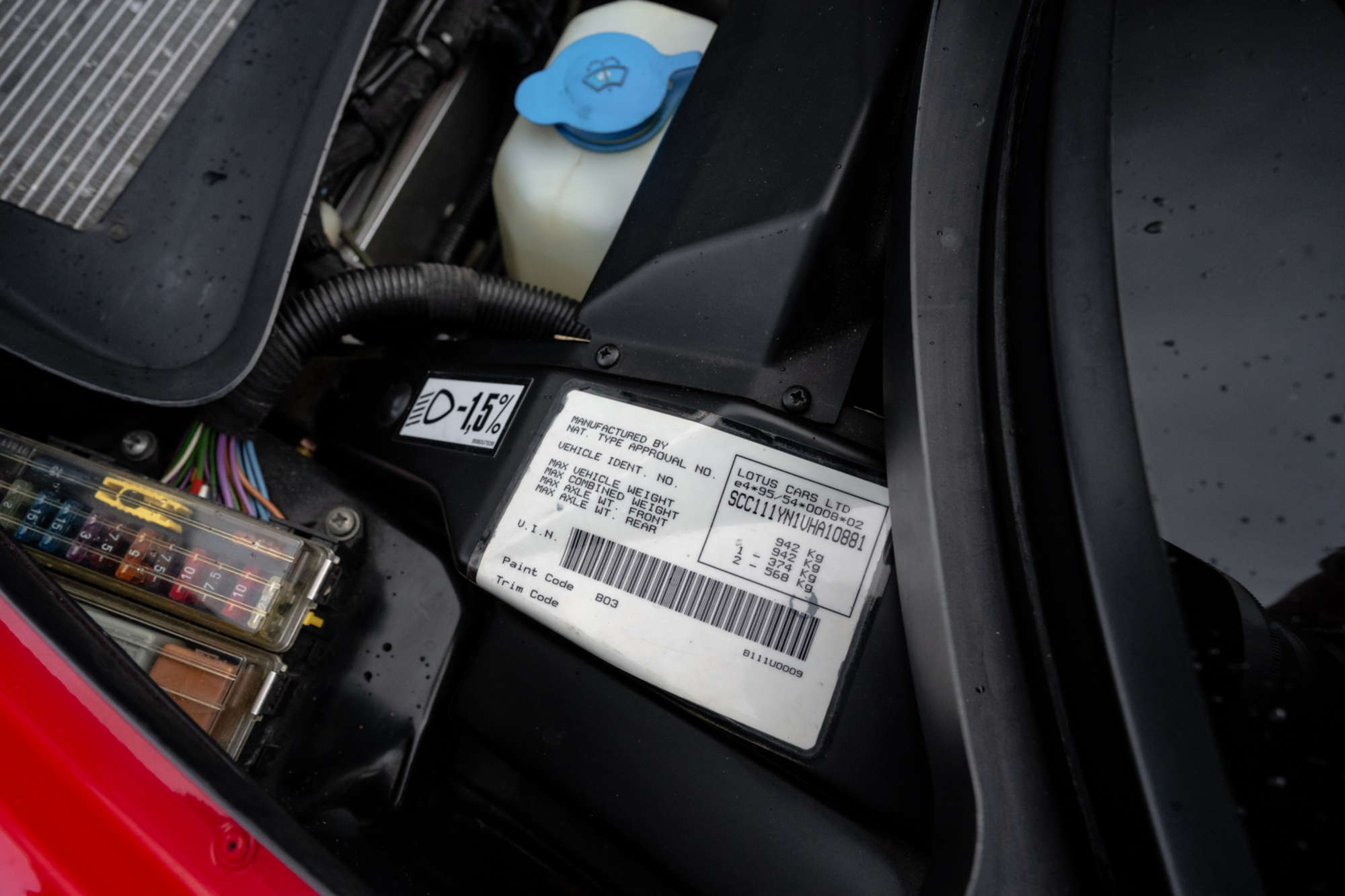 1997 Lotus Elise Series 1-Auction Lot