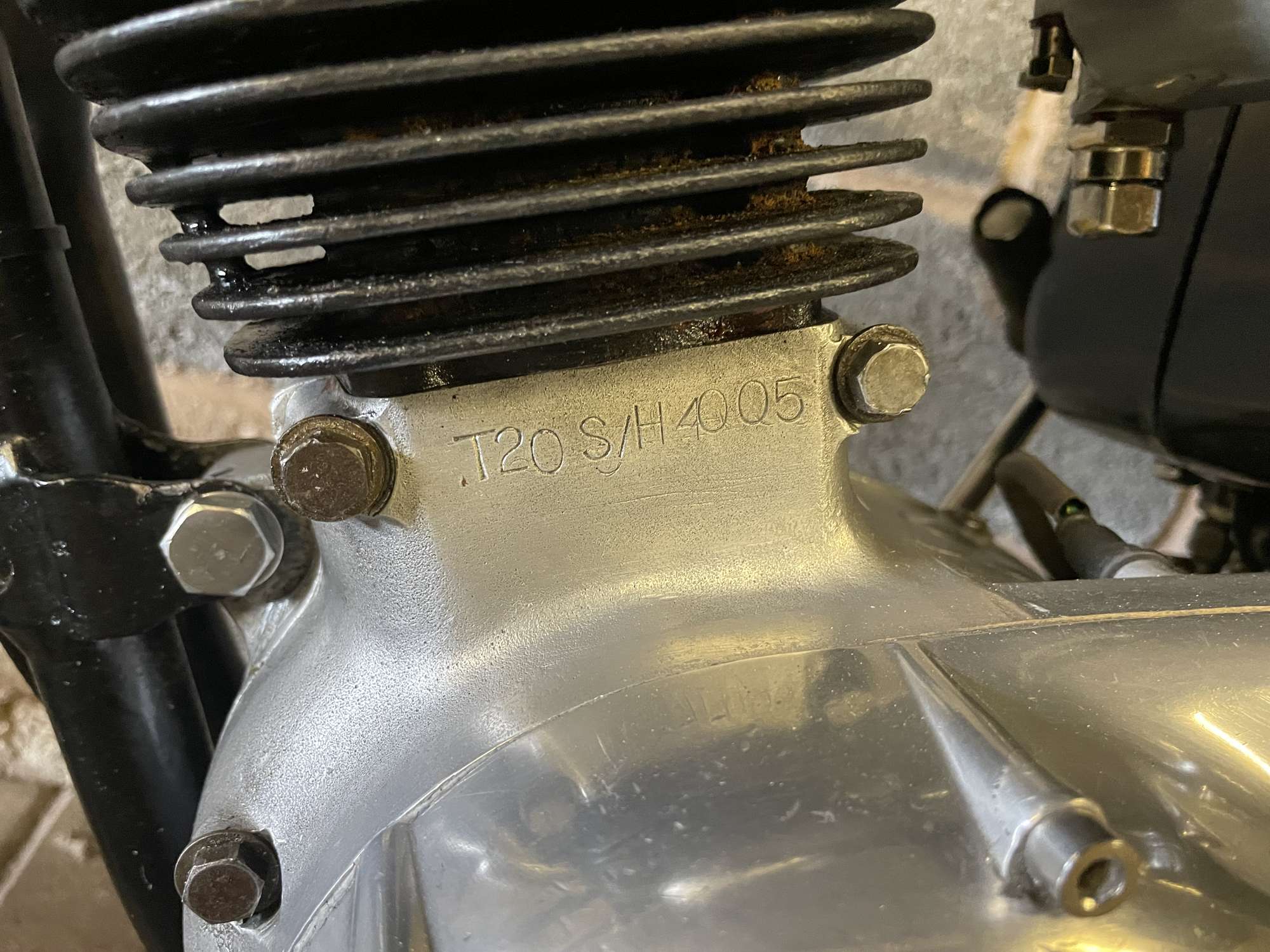 1965 Triumph T20S/H Tiger Sports Cub 200cc-Auction Lot