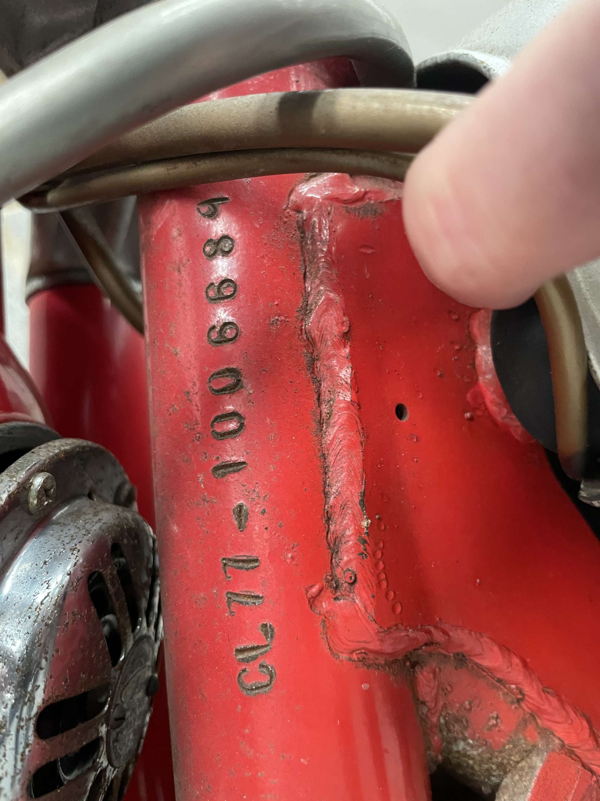 c1965 Honda CL77 Scrambler 305cc-Sold