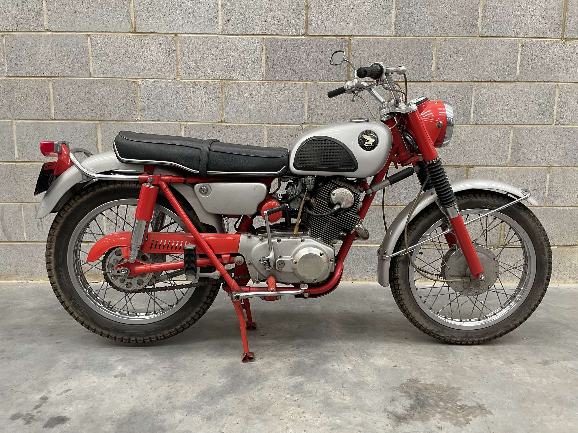 c1965 Honda CL77 Scrambler 305cc-Sold