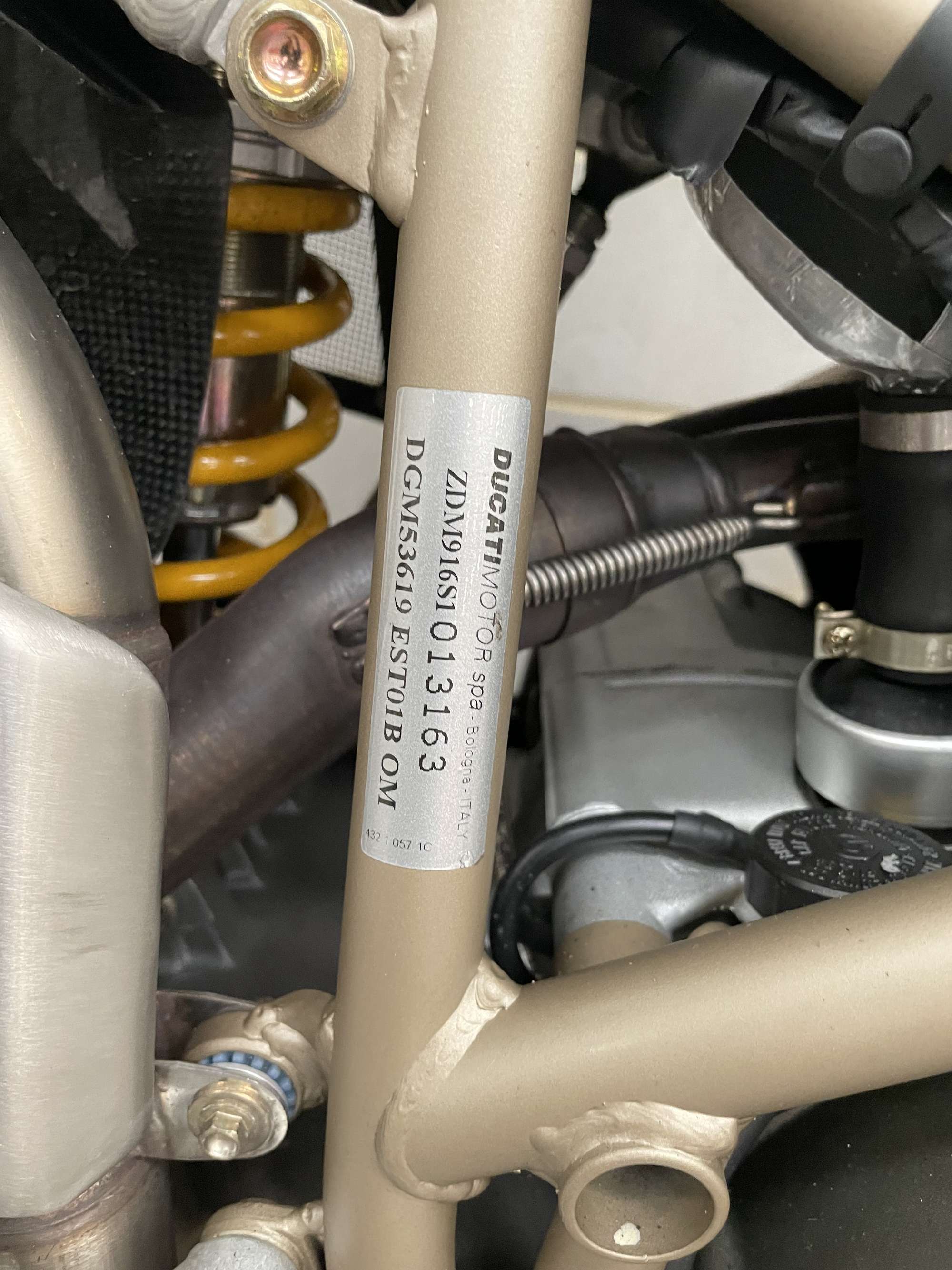 1999 Ducati 916 Senna III 916cc-Sold