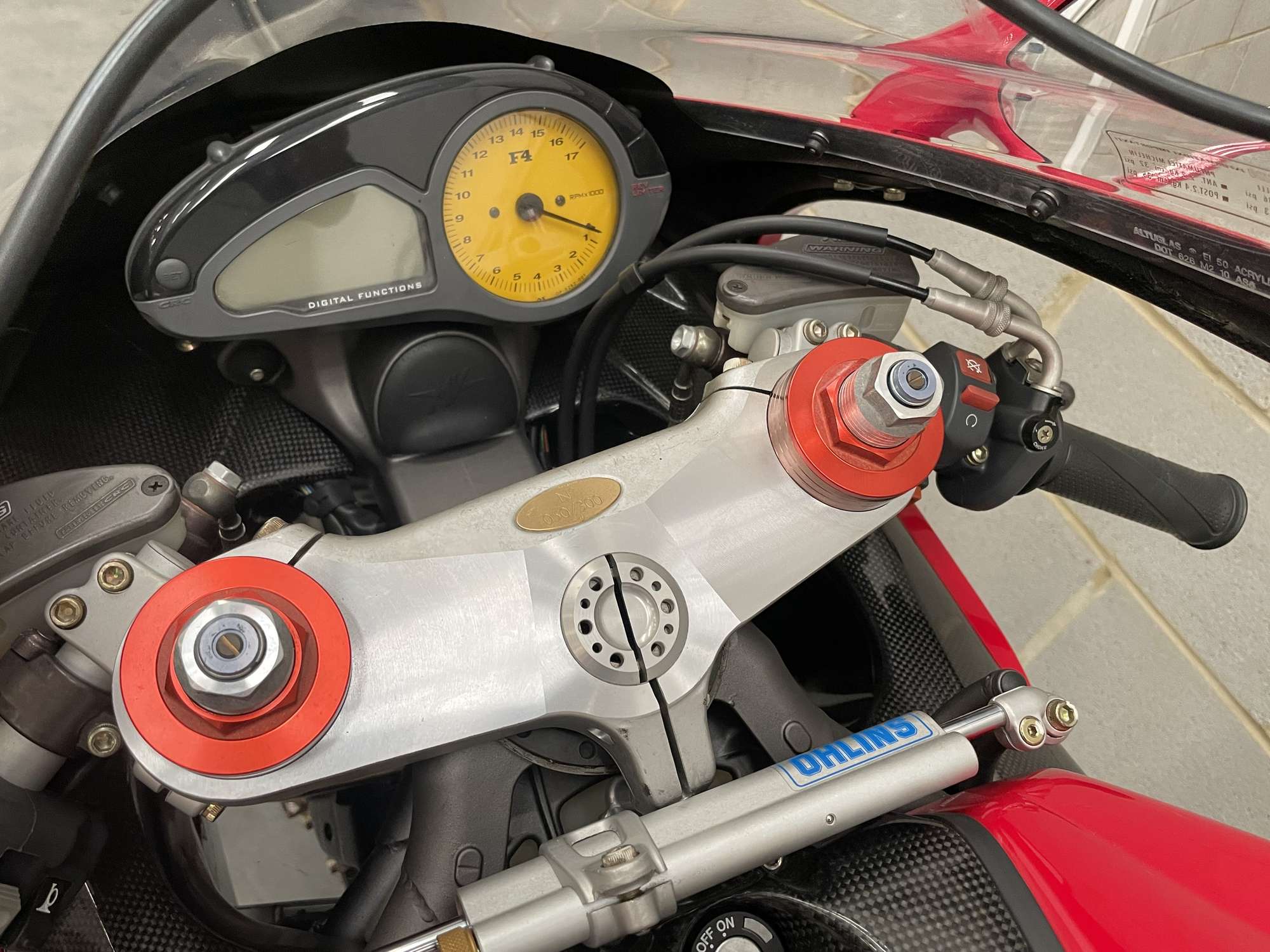 2000 MV Agusta F4 'Serie Oro' 750cc-Sold