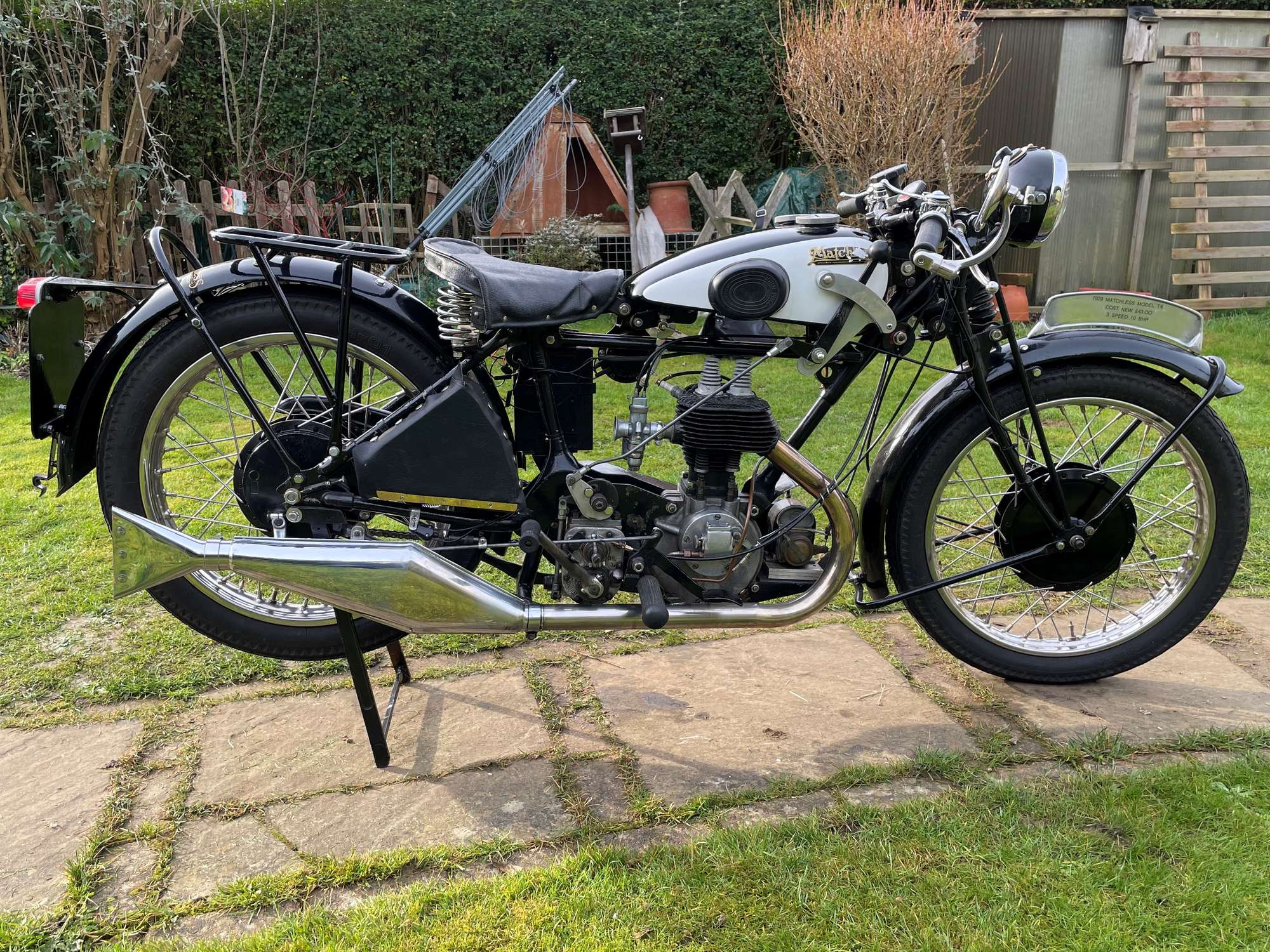 1929 Matchless T4 347cc-Sold