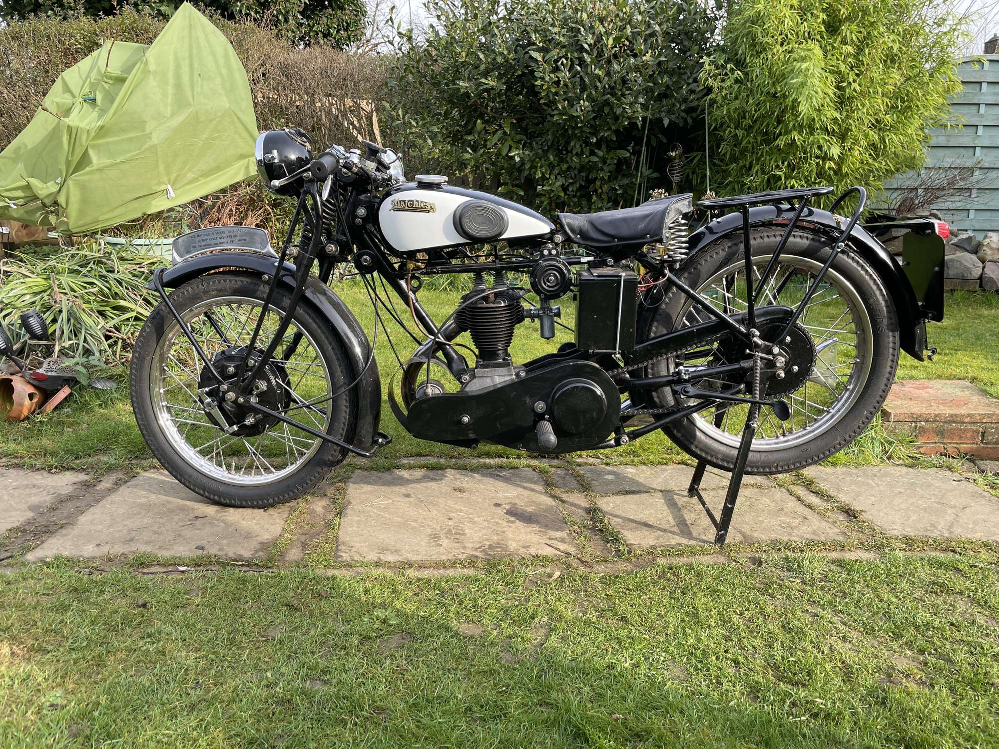 1929 Matchless T4 347cc-Sold