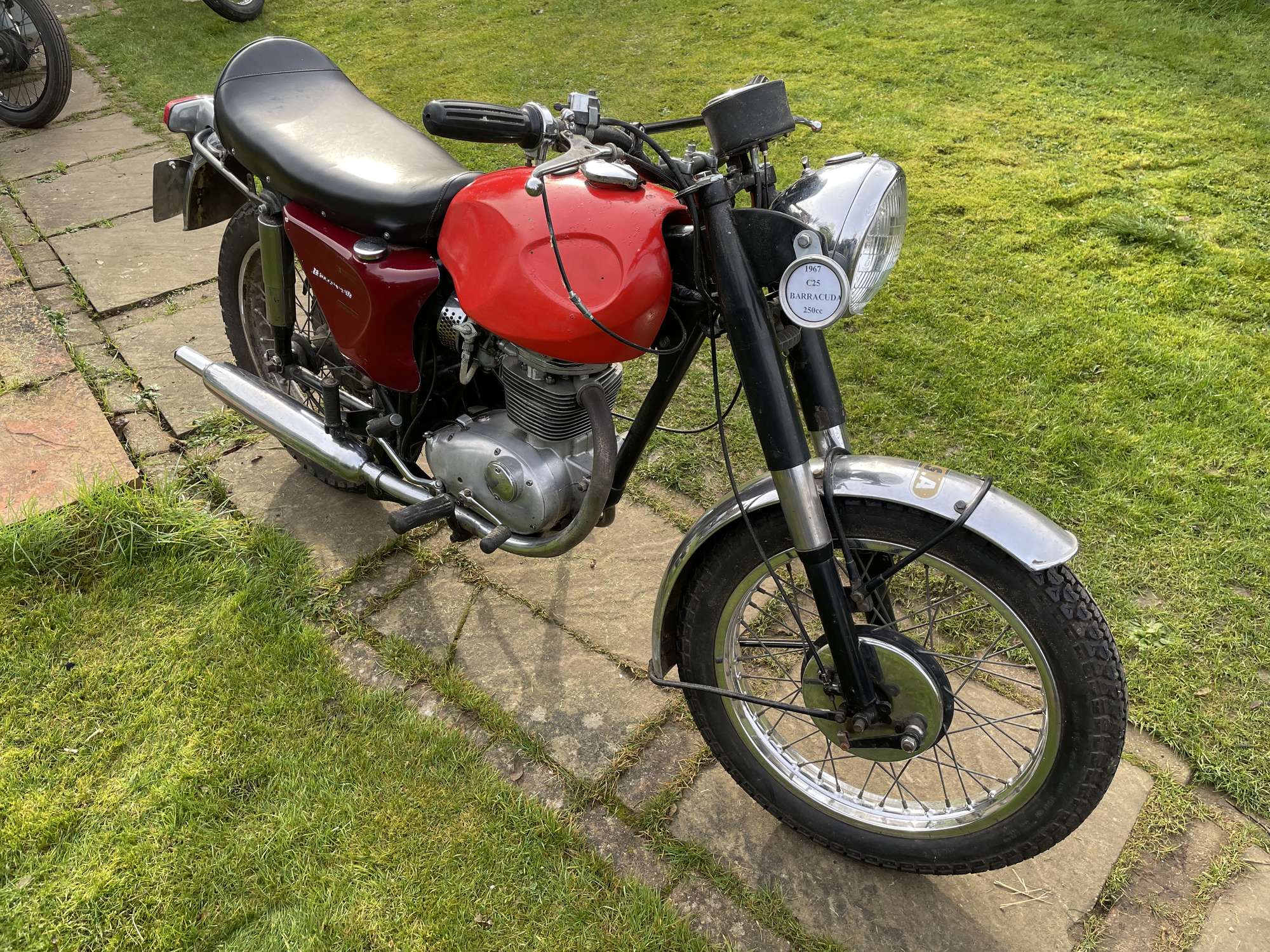 1967 BSA C25 Barracuda 247cc-Sold
