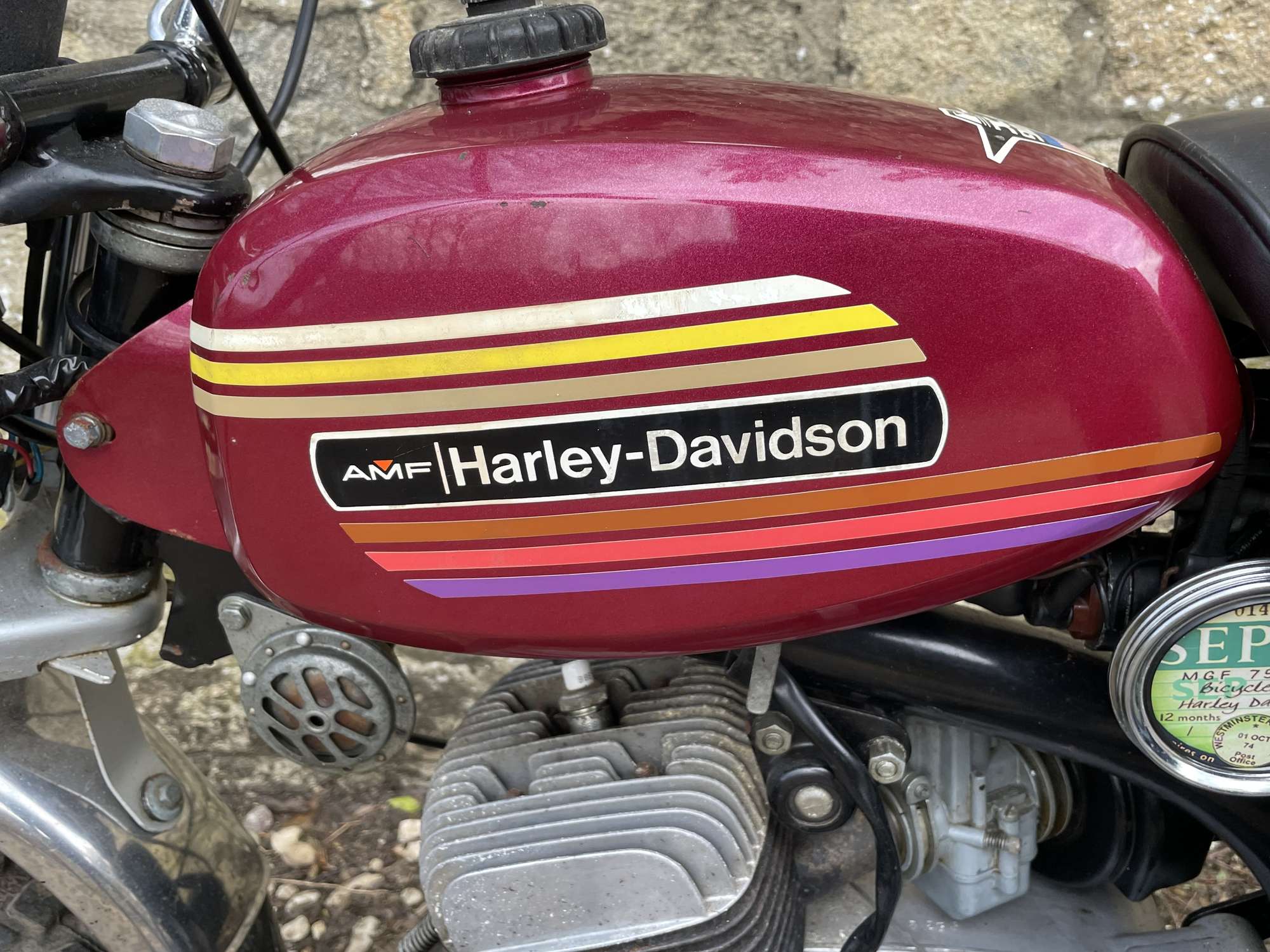 1975 AMF Harley-Davidson X90 90cc-Sold