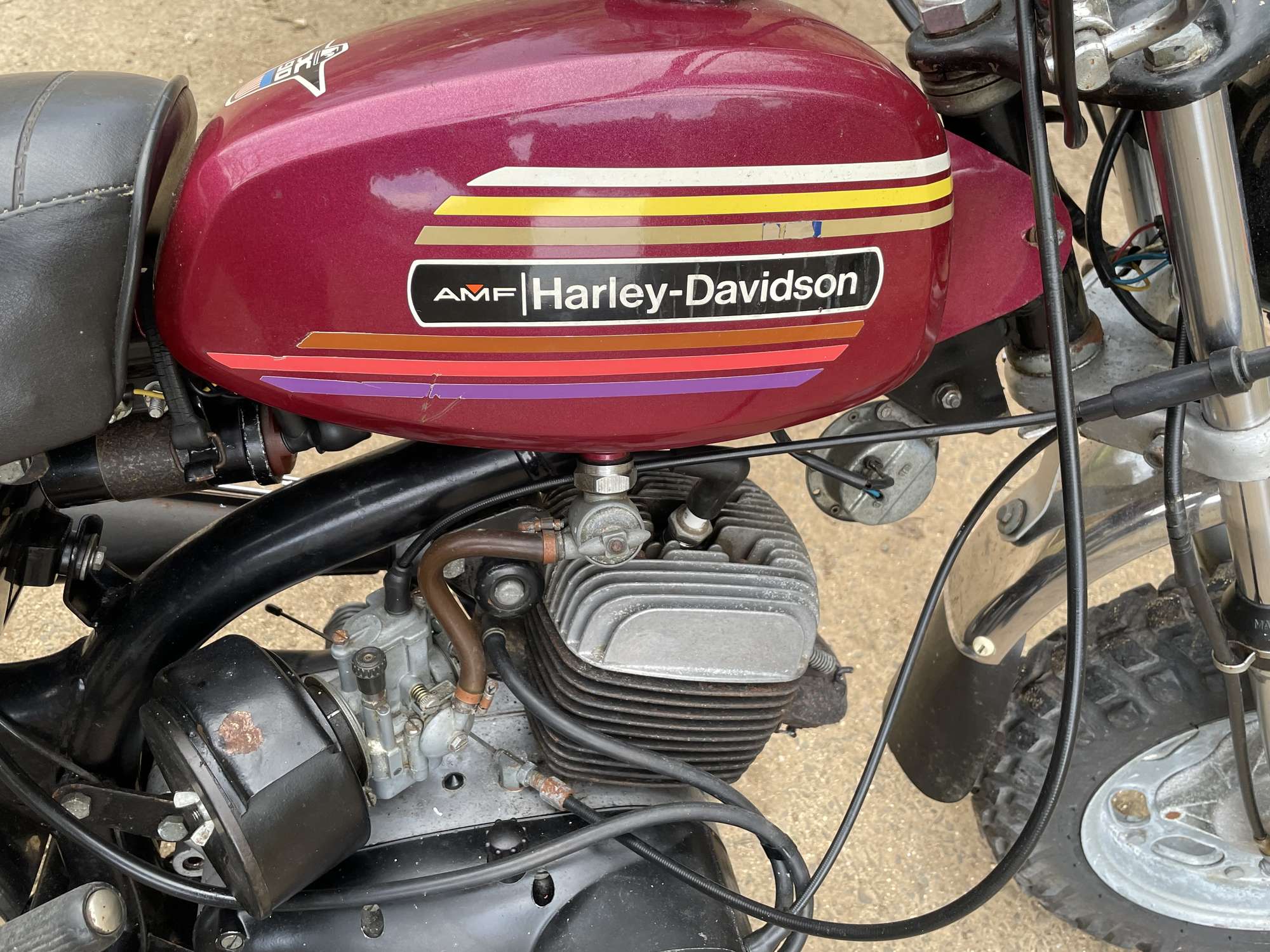 1975 AMF Harley-Davidson X90 90cc-Sold