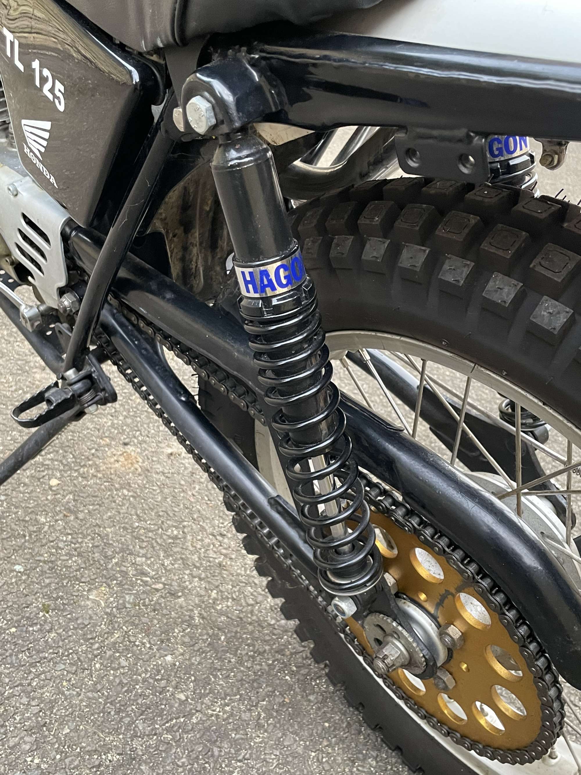 1974 Honda TL125 122cc-Sold