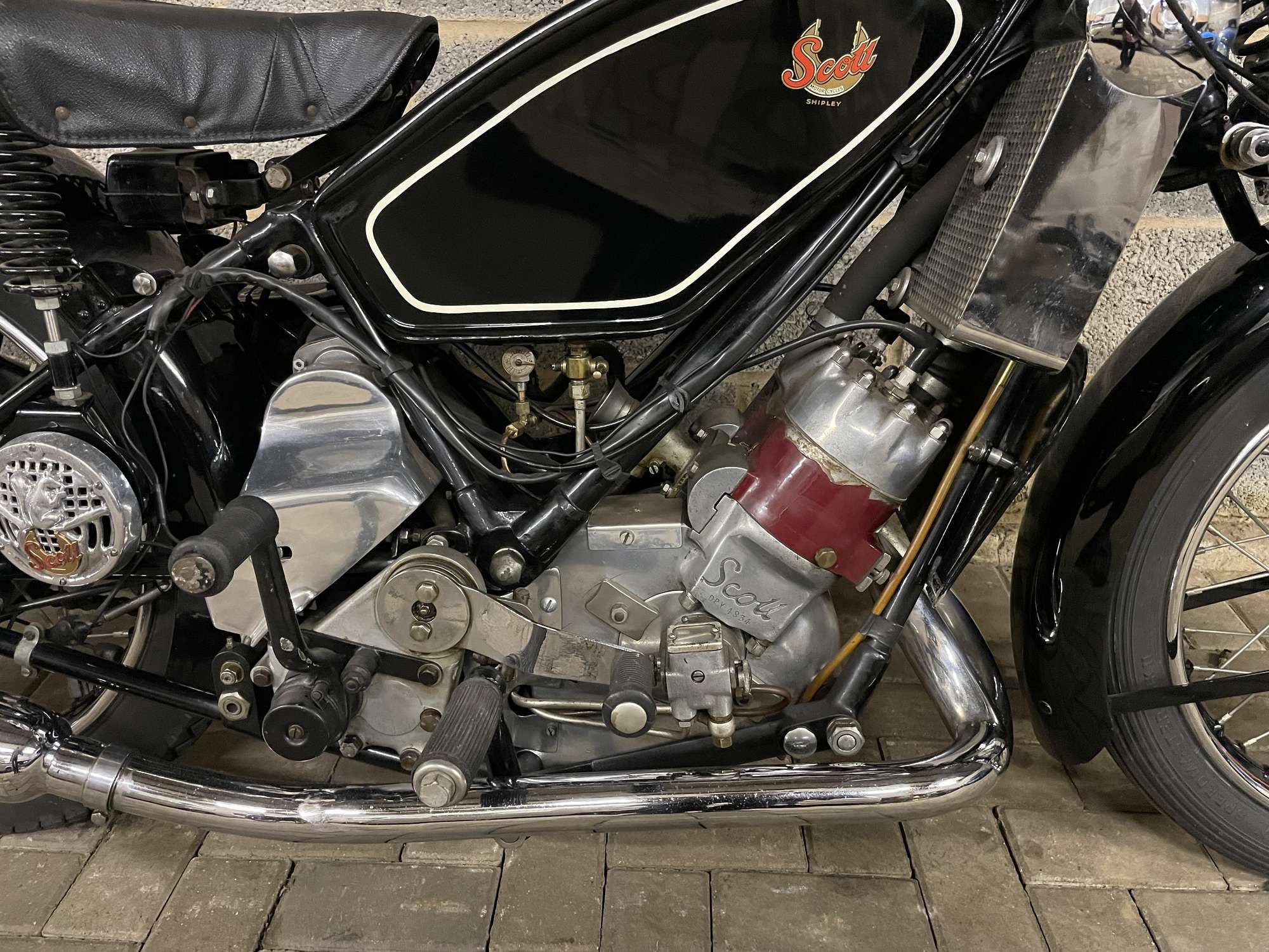 1947 Scott Flying Squirrel 596cc-Sold