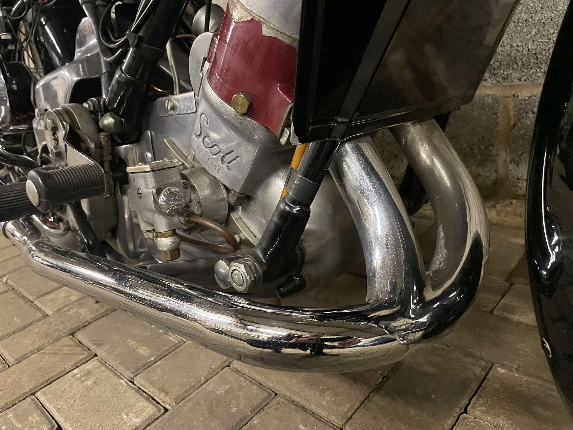 1947 Scott Flying Squirrel 596cc-Sold